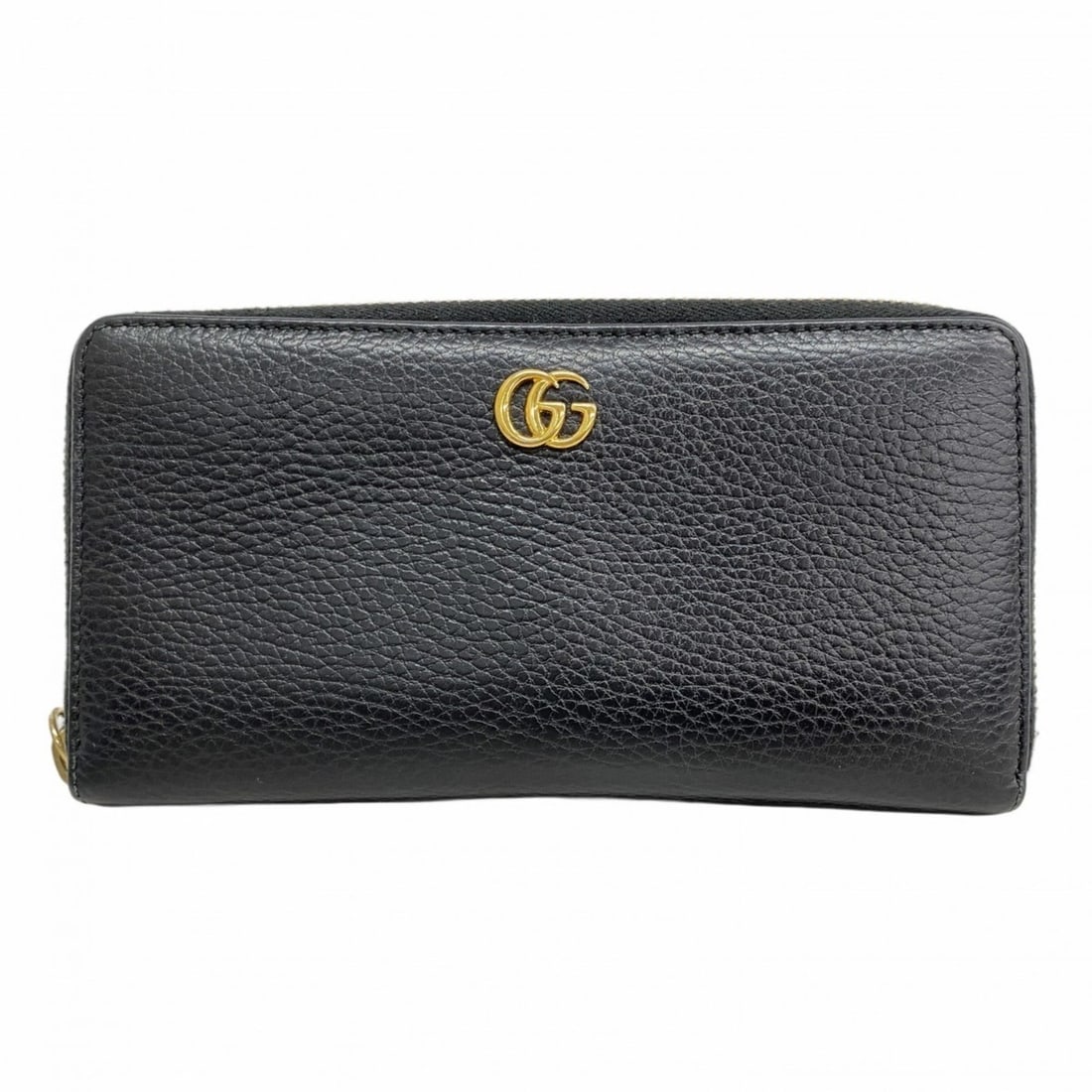 Gucci GG Marmont Long Wallet 456117 Leather Black Women's: --- Catalog ---Category: SizeSize (HxWxD): 10cm x 18.5cm x 2.5cm / 3.93'' x 7.28'' x 0.98''Category: DesignType: Long wallet (bi-fold)Color: BlackGender: WomenMaterial: Leather Category: GeneralMPN: 4