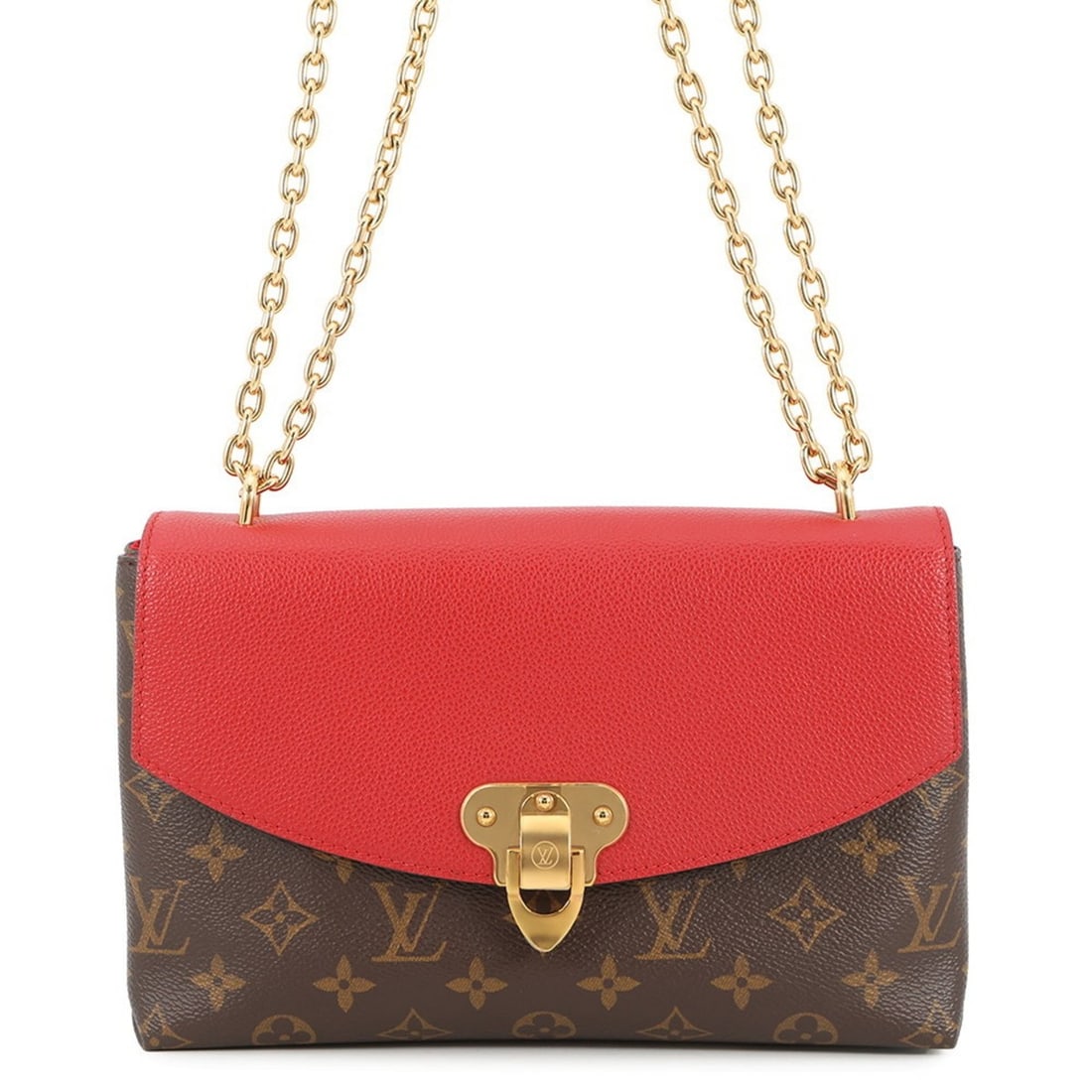 Louis Vuitton Monogram Saint-Placide Shoulder Bag M43713 LOUIS VUITTON: --- Catalog ---Category: SizeSize (HxWxD): 16cm x 25cm x 7cm / 6.29'' x 9.84'' x 2.75''Category: DesignType: Shoulder bagColor: CeriseGender: WomenMaterial: Monogram , Leather Hardware Color: GoldCate
