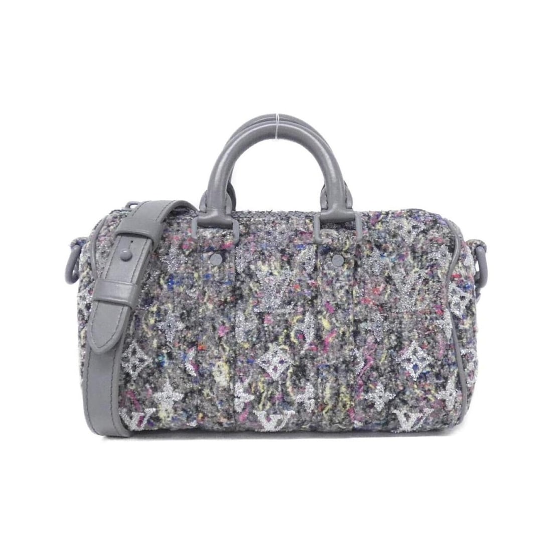 Louis Vuitton LV Felt Keepall XS Boston Bag M80821: --- Catalog ---Category: SizeSize (HxWxD): 14cm x 21cm x 9cm / 5.51'' x 8.26'' x 3.54''Category: DesignType: Boston bagColor: GrayGender: Women,MenMaterial: Felt , Wool Category: GeneralMPN: M80821Bra