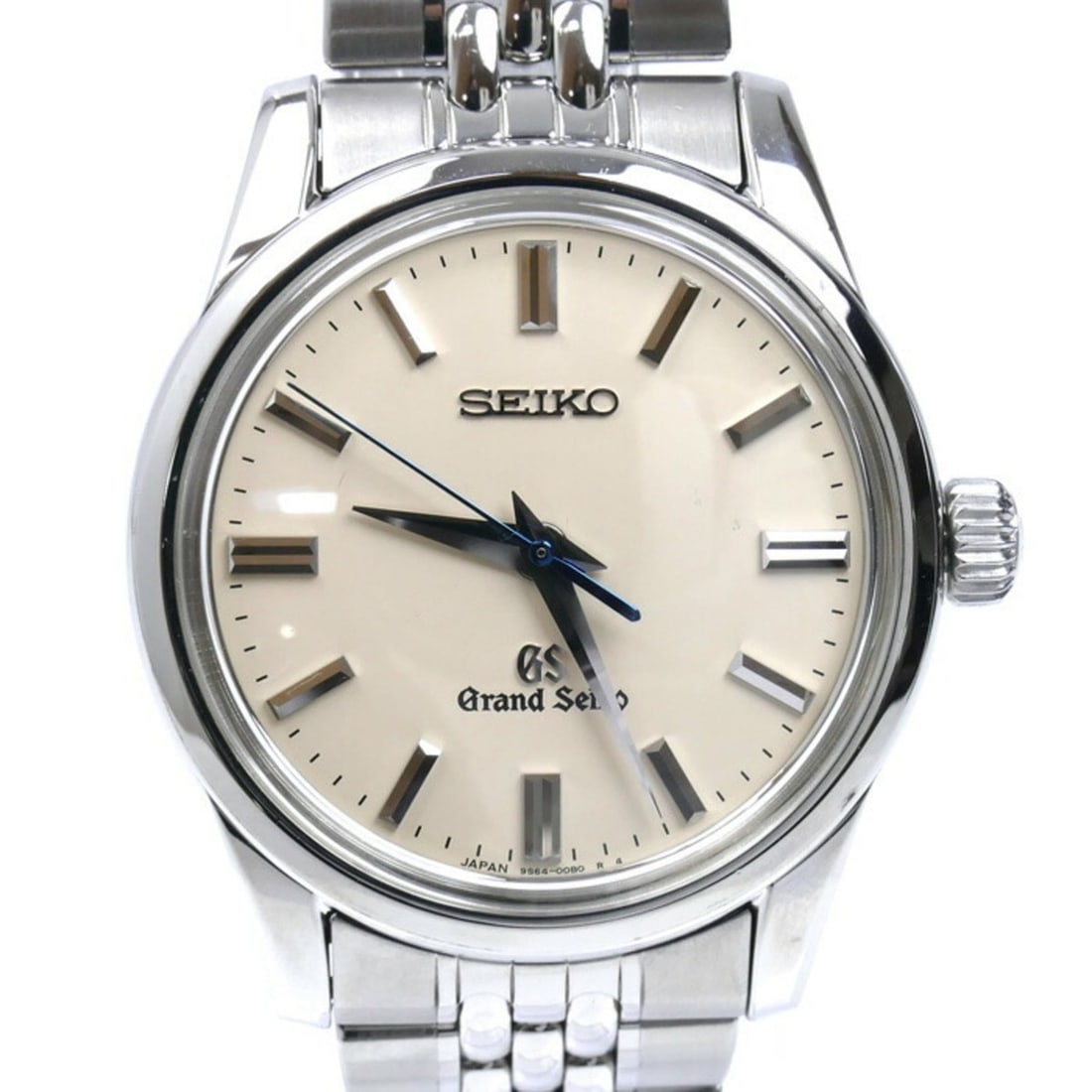 Grand Seiko Mechanical Watch, Hand-Wound, SBGW035/9S64-00A0, Men's: --- Catalog ---Category: SizeWrist Size: 19.5cm / 7.67''Case Diameter: 37mm / 1.46''Category: DesignType: WristwatchGender: MenColor (Dial): IvoryMaterial (Band): Stainless steelMaterial (Case): Stain