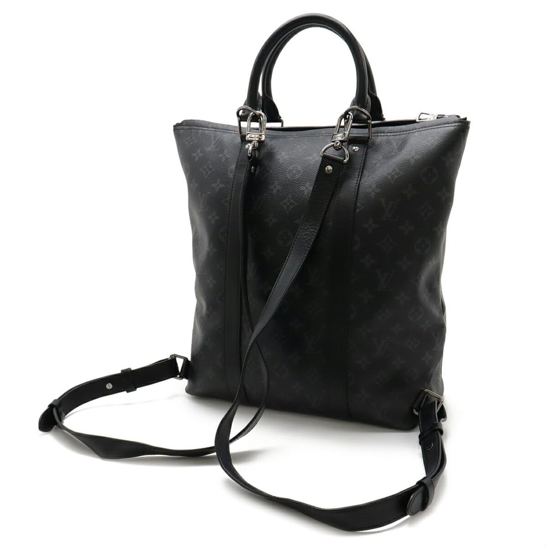 LOUIS VUITTON Monogram Eclipse Tote Backpack M45221 - 3