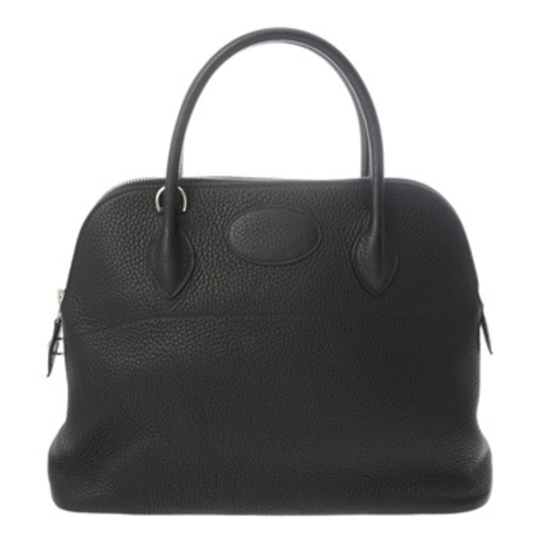 HERMES Bolide 31 2-Way Black Handbag in Taurillon Clemence Leather (2005) - Pre-owned, Condition: A,: --- Catalog ---Category: SizeSize (HxWxD): 23.5cm x 31cm x 12cm / 9.25'' x 12.2'' x 4.72''Category: DesignType: HandbagColor: BlackGender: WomenMaterial: Taurillon clemence leather Hardware Color: Sil