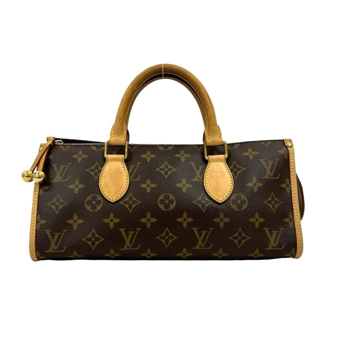 LOUIS VUITTON Popincourt Monogram Logo Leather Handbag/Mini Boston Bag, Brown, 213-4: --- Catalog ---Category: SizeSize (HxWxD): 13.5cm x 29.5cm x 12cm / 5.31'' x 11.61'' x 4.72''Category: DesignType: Boston bag, HandbagColor: BrownGender: WomenMaterial: Leather , PVC Category: General