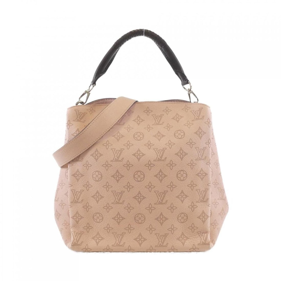 Louis Vuitton Mahina Babylon PM M50033 Shoulder Bag: --- Catalog ---Category: SizeSize (HxWxD): 30cm x 40cm x 19cm / 11.81'' x 15.74'' x 7.48''Category: DesignType: Shoulder bagColor: MagnoliaGender: WomenMaterial: Leather Hardware Color: SilverLeather/