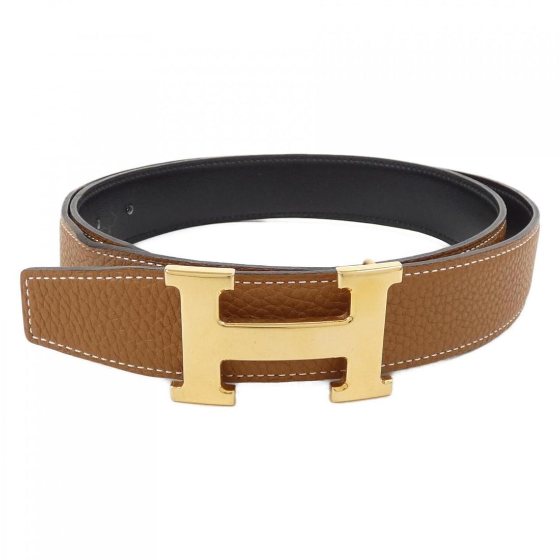 Hermes HERMES H 32mm reversible belt: --- Catalog ---Category: SizeWidth: 3cm / 1.18''Length: 93.5cm - 98.5cm / 36.81'' - 38.77''Category: DesignType: Standard beltColor: Black, BrownGender: MenCategory: GeneralBrand: Hermes--- Item List