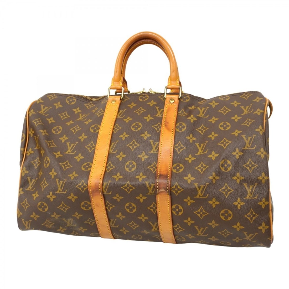 Louis Vuitton Monogram Keepall 45 Boston Bag M41428 Brown Men's and Women's: --- Catalog ---Category: SizeSize (HxWxD): 27cm x 45.5cm x 20cm / 10.62'' x 17.91'' x 7.87''Category: DesignType: Boston bagColor: BrownGender: Men,WomenCategory: GeneralMPN: M41428Brand: Louis Vuitto