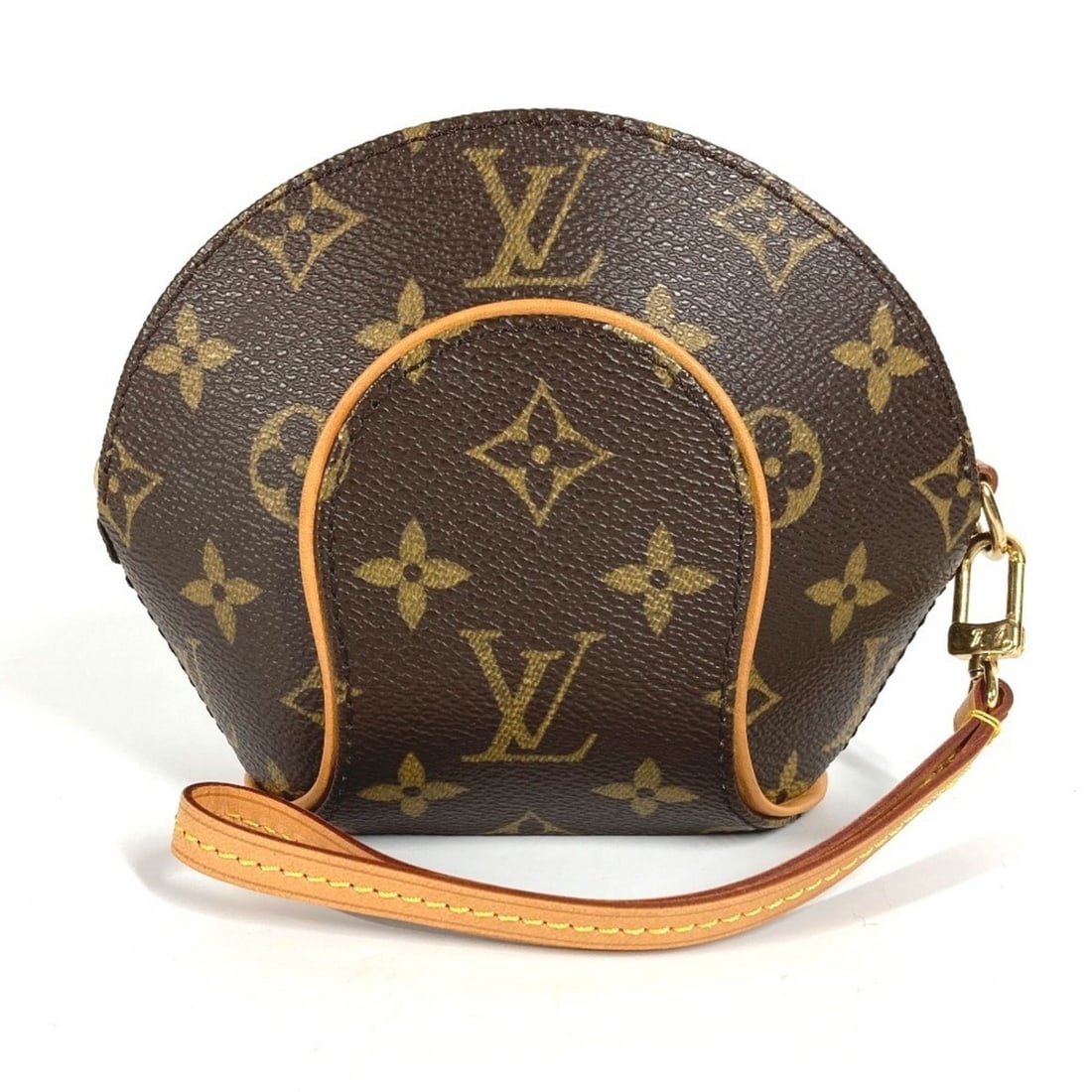 LOUIS VUITTON M51129 Monogram Mini Ellipse Handbag/Clutch Bag with Strap, Pouch, Canvas, Unisex,: --- Catalog ---Category: SizeSize (HxWxD): 13cm x 15cm / 5.11'' x 5.9''Category: DesignType: Clutch bag, Handbag, Shoulder bagColor: BrownGender: Unisex,Women,MenMaterial: Monogram Category: GeneralLi