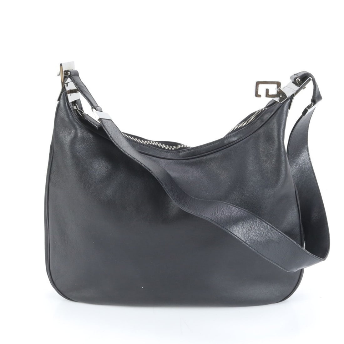 Gucci 001 3341 Leather One-Shoulder Shoulder Bag, Black, Women's: --- Catalog ---Category: SizeSize (HxWxD): 27cm x 38cm x 5cm / 10.62'' x 14.96'' x 1.96''Strap Length: 89cm / 35.03''Category: DesignType: Shoulder bagColor: BlackGender: WomenMaterial: Leather Catego