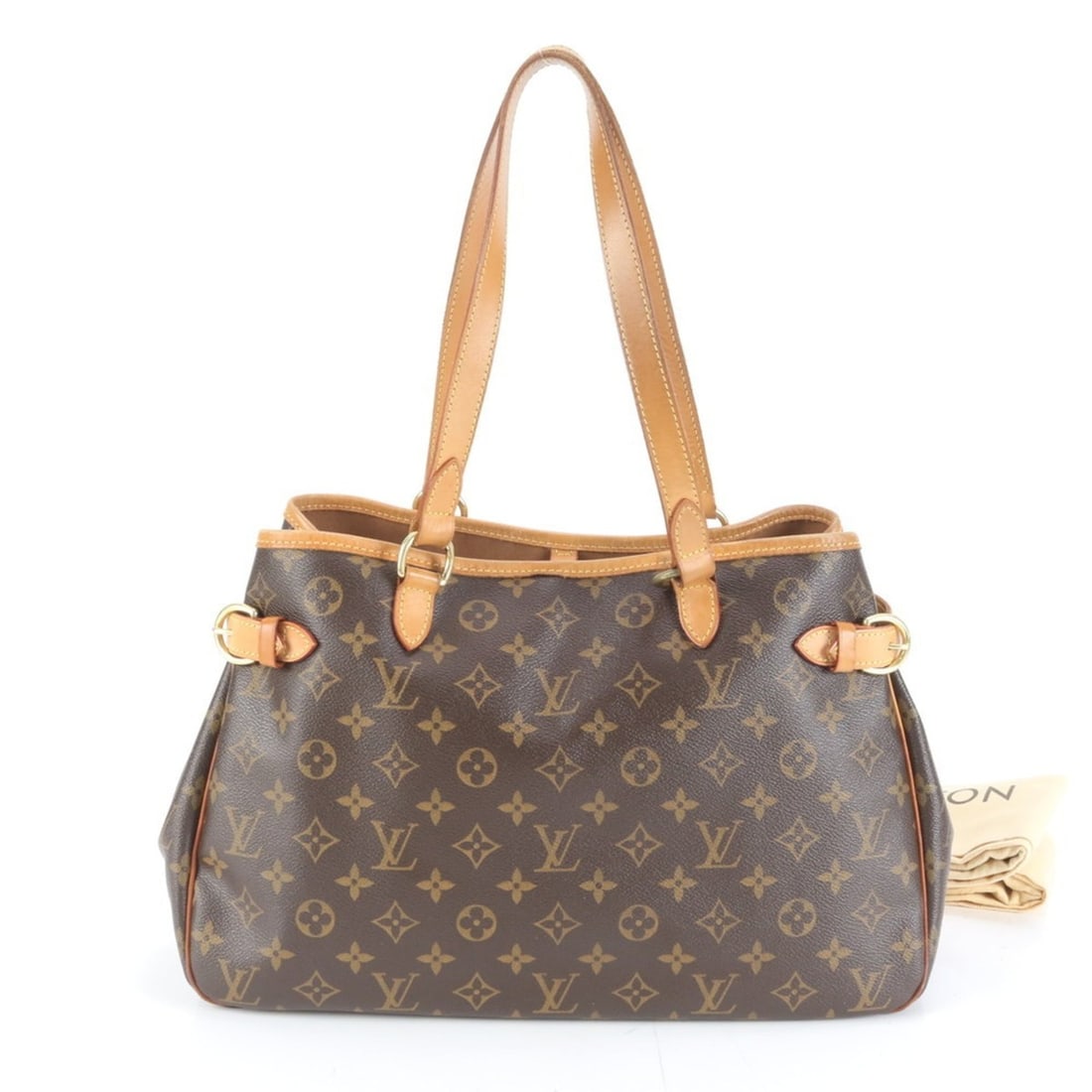 Louis Vuitton Monogram Batignolles Horizontal M51154 Tote Bag Shoulder Women's: --- Catalog ---Category: SizeSize (HxWxD): 25cm x 38cm x 13cm / 9.84'' x 14.96'' x 5.11''Category: DesignType: Shoulder bag, Tote bagColor: BrownGender: WomenMaterial: Leather , Coated canvas Category