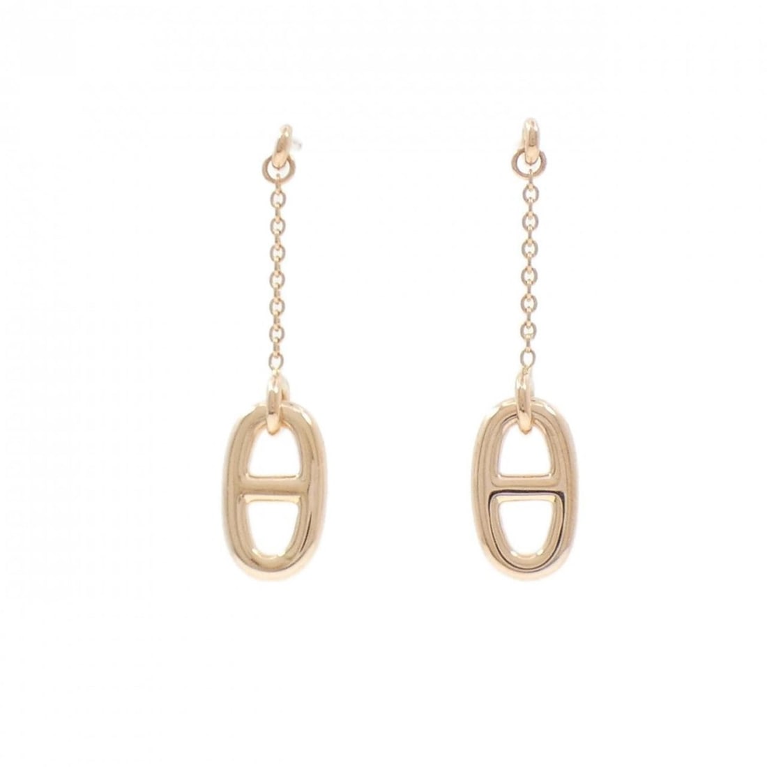 Hermes Farandole Earrings: --- Catalog ---Category: SizeSize (HxWxD): 35.40mm x 8.20mm / 1.39'' x 0.32''Category: DesignColor: Pink goldGender: WomenMaterial: Pink goldCategory: GeneralBrand: Hermes--- Item List ---Section: Con