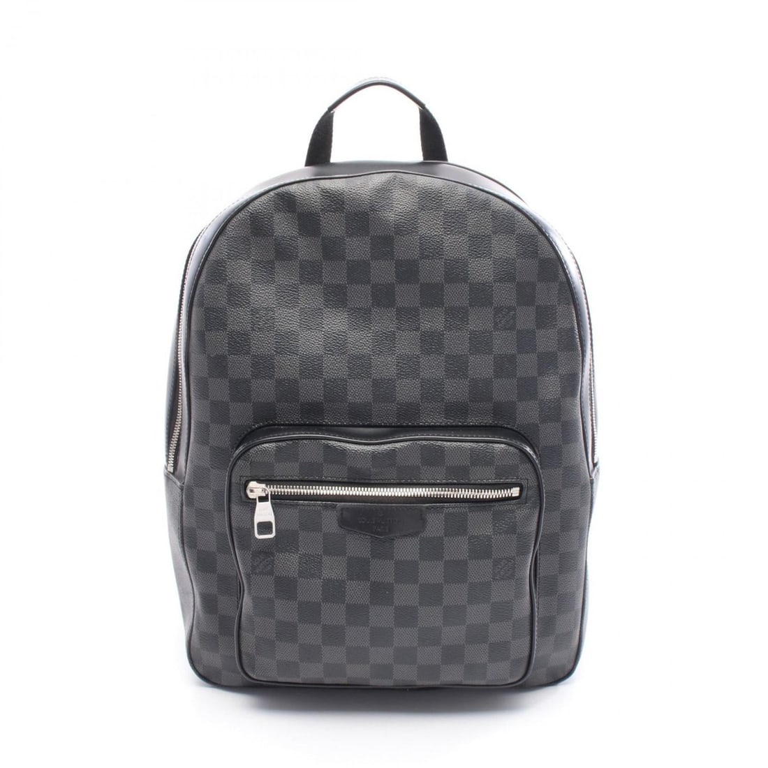 Louis Vuitton Josh Backpack, Coated Canvas and Leather with Damier Graphite Finish, Men's, Black,: --- Catalog ---Category: SizeSize (HxWxD): 39cm x 30cm x 12cm / 15.35'' x 11.81'' x 4.72''Category: DesignType: BackpackColor: BlackGender: MenMaterial: Coated canvas , Leather Category: GeneralMPN: N