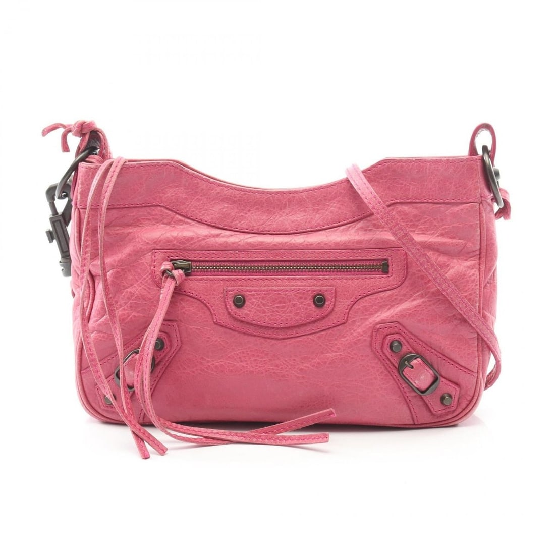 Balenciaga The Hip Shoulder Bag, Leather, Women's, Pink, 242803: --- Catalog ---Category: SizeSize (HxWxD): 14cm x 23cm x 5.5cm / 5.51'' x 9.05'' x 2.16''Category: DesignType: Shoulder bagColor: PinkGender: WomenMaterial: Leather Category: GeneralMPN: 242803Brand: