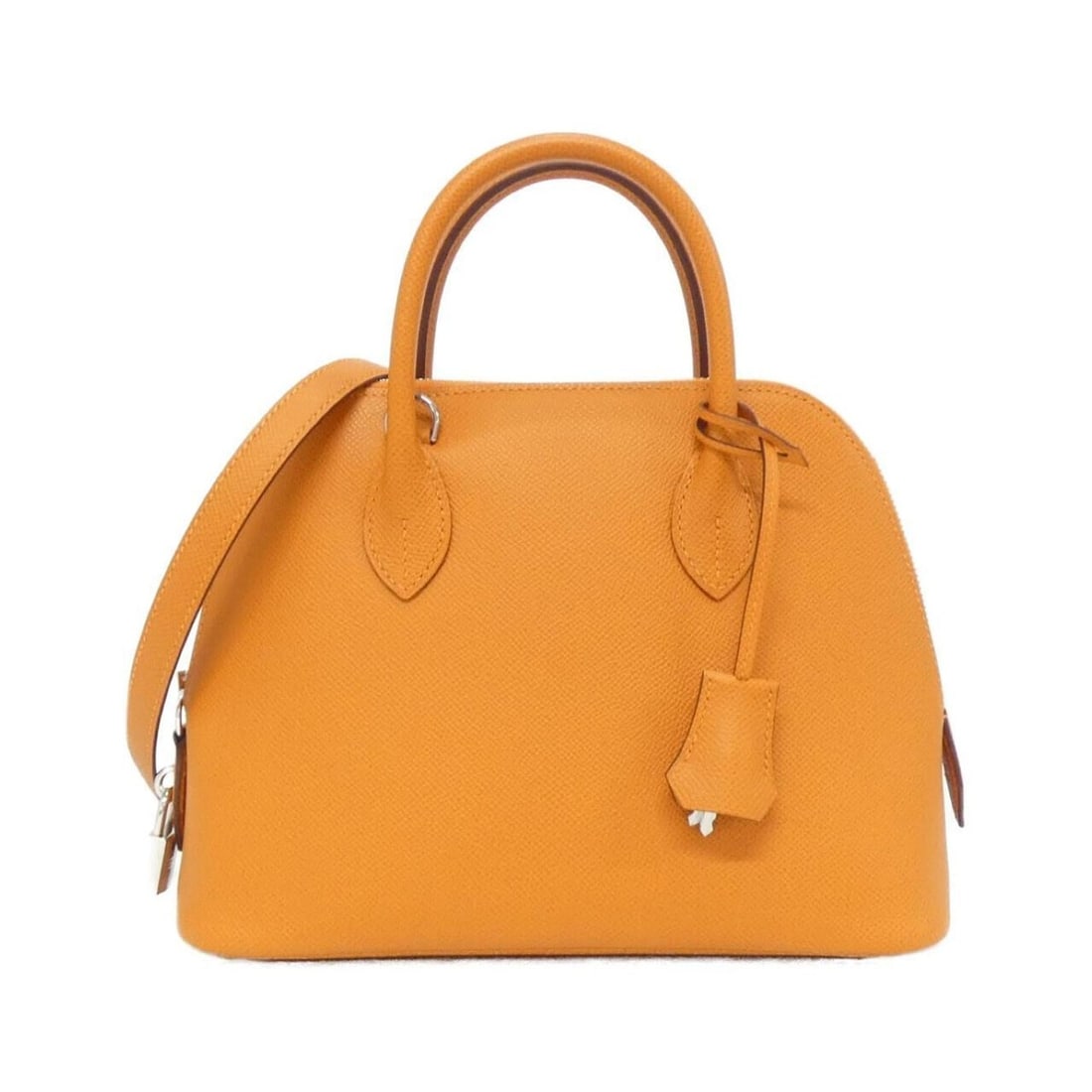 Hermes Bolide 1923 25cm handbag 082798CK: --- Catalog ---Category: SizeSize (HxWxD): 19cm x 25cm x 9cm / 7.48'' x 9.84'' x 3.54''Category: DesignType: HandbagColor: OrangeGender: WomenMaterial: Epsom leather Hardware Color: SilverCategory: Ge