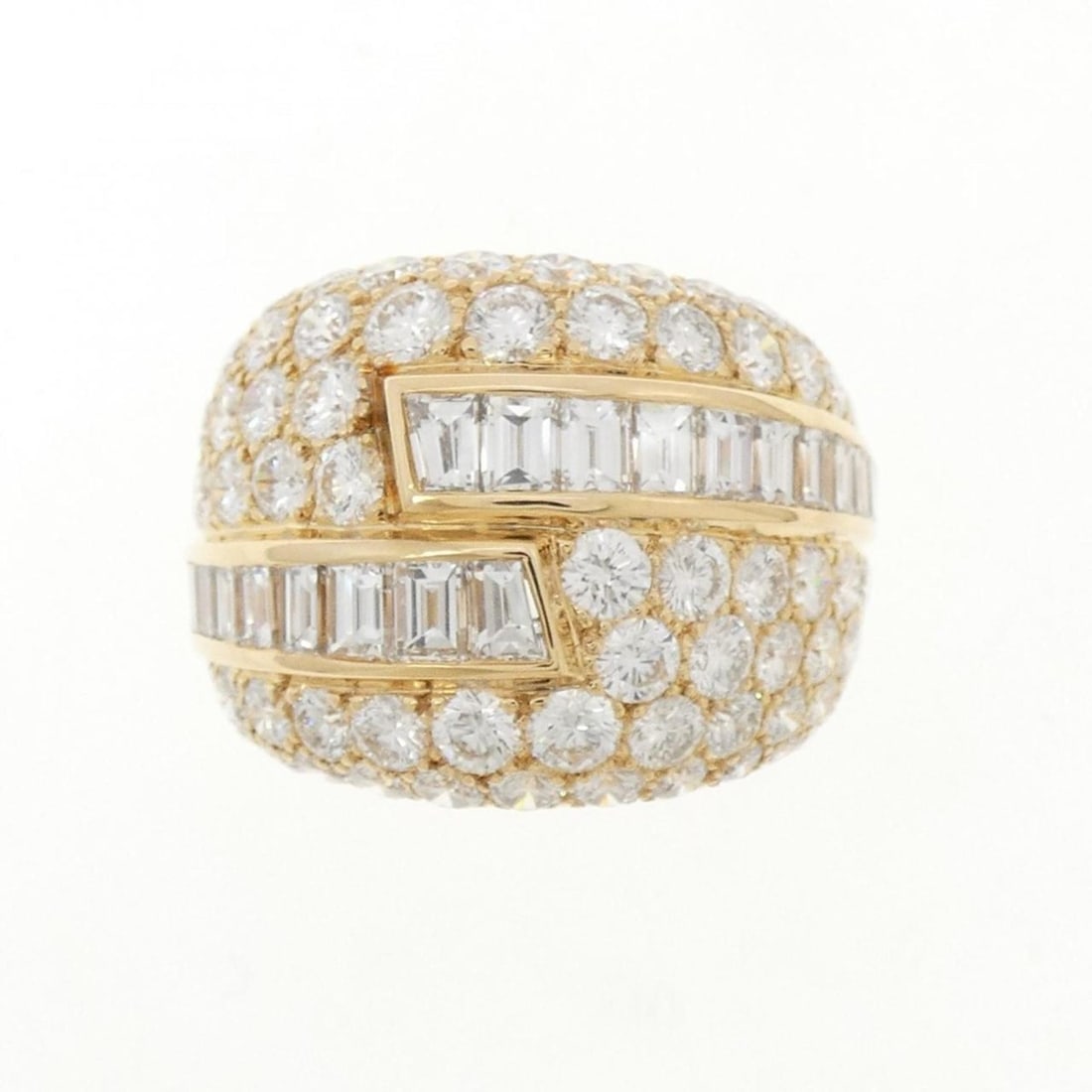 Van Cleef & Arpels Diamond B Ring - 2