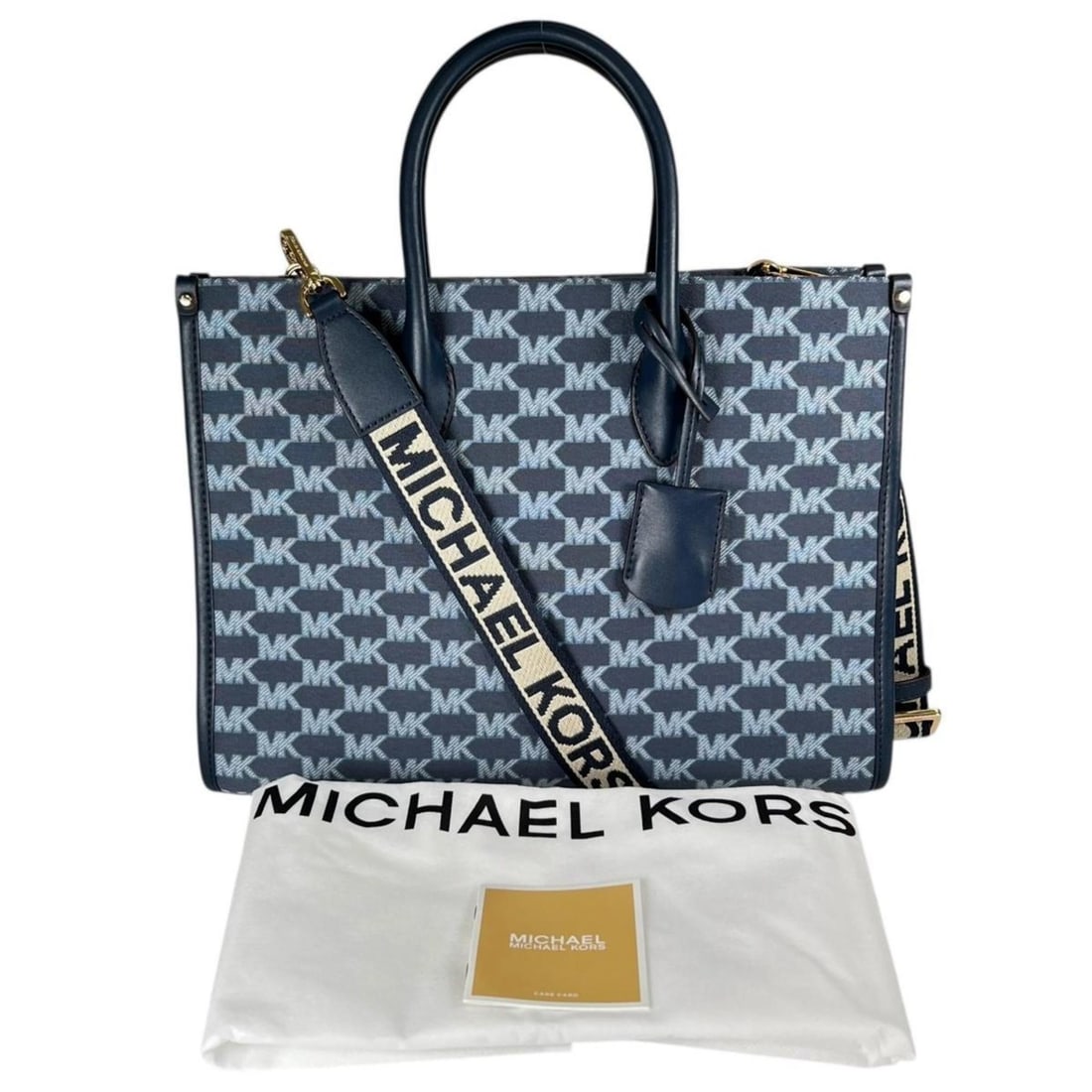 Michael Kors Handbag Shoulder Bag Canvas 35S2G7ZT6J Blue: --- Catalog ---Category: SizeSize (HxWxD): 27cm x 35.5cm x 11cm / 10.62'' x 13.97'' x 4.33''Category: DesignType: Handbag, Shoulder bagColor: BlueGender: WomenMaterial: Canvas , Leather Category: Gene