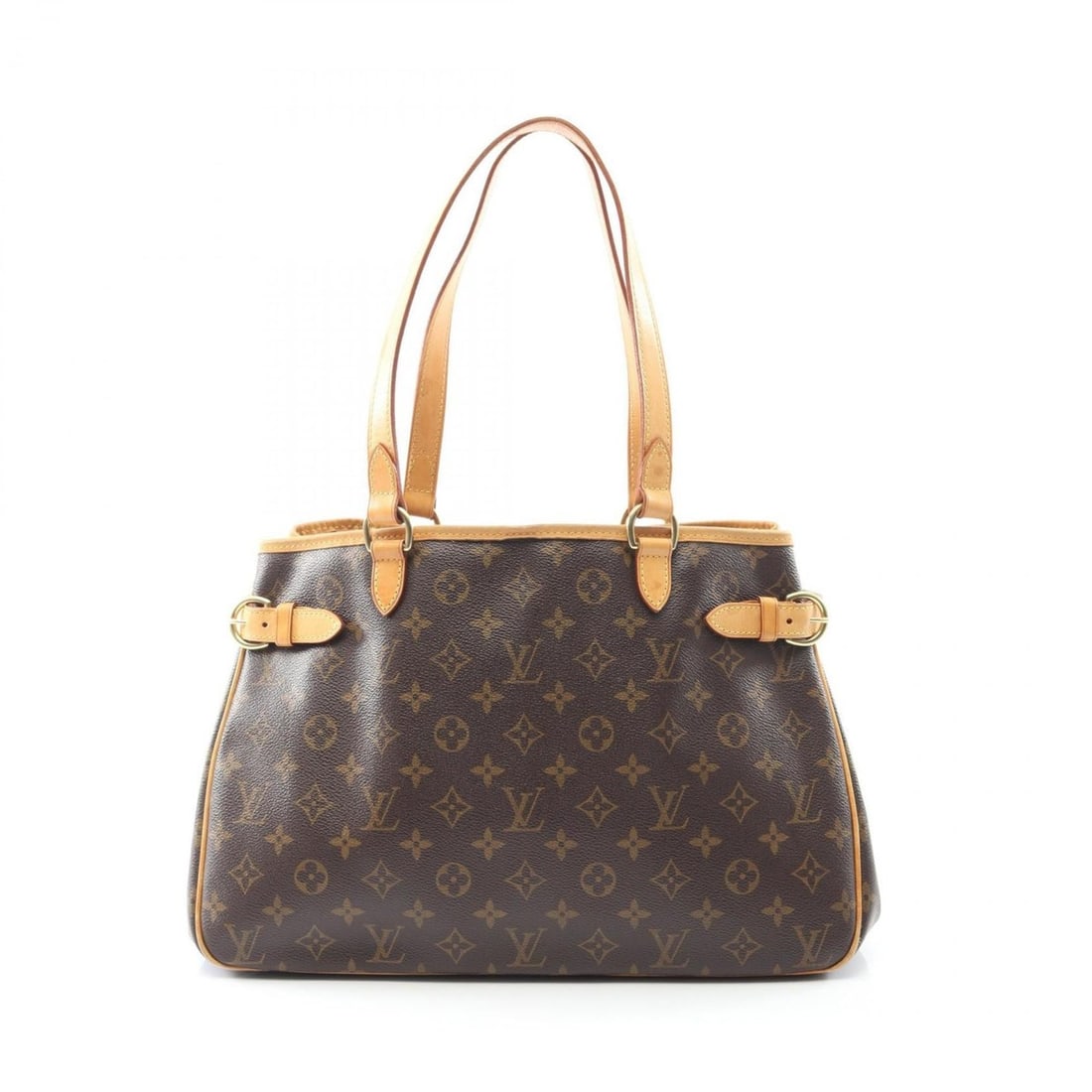 Louis Vuitton Batignolles Horizontal Shoulder Bag, Coated Canvas and Leather, Monogram, Women's,: --- Catalog ---Category: SizeSize (HxWxD): 25cm x 37cm x 13cm / 9.84'' x 14.56'' x 5.11''Category: DesignType: Shoulder bagColor: BrownGender: WomenMaterial: Coated canvas , PVC , Monogram , Leather C