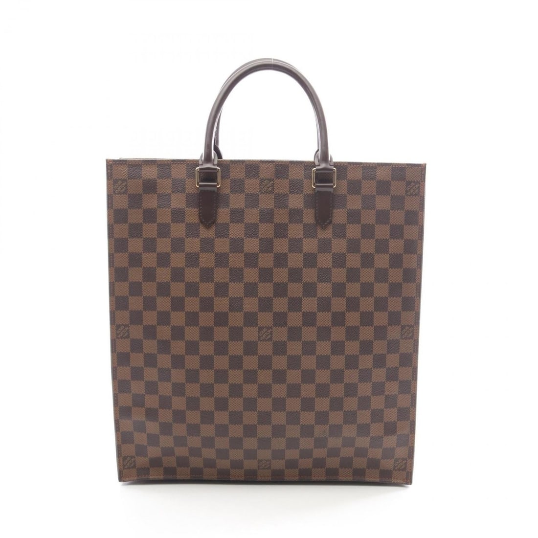 Louis Vuitton Sac Plat Tote Bag, Coated Canvas, Leather, Damier, Women's, Brown, N51140: --- Catalog ---Category: SizeSize (HxWxD): 38cm x 36cm x 8.5cm / 14.96'' x 14.17'' x 3.34''Category: DesignType: Tote bagColor: BrownGender: WomenMaterial: Coated canvas , PVC , Damier Canvas , Leathe