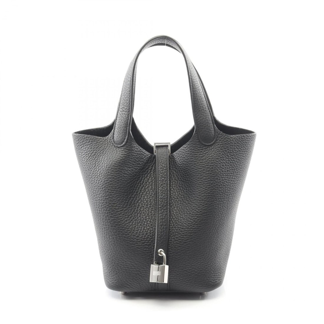 Hermes Hermès Picotin Lock PM Handbag, Taurillon Clemence Leather, Black, Women's, 056289CK: --- Catalog ---Category: SizeSize (HxWxD): 18.5cm x 19cm x 13.5cm / 7.28'' x 7.48'' x 5.31''Category: DesignType: HandbagColor: BlackGender: WomenMaterial: Taurillon clemence leather Category: General