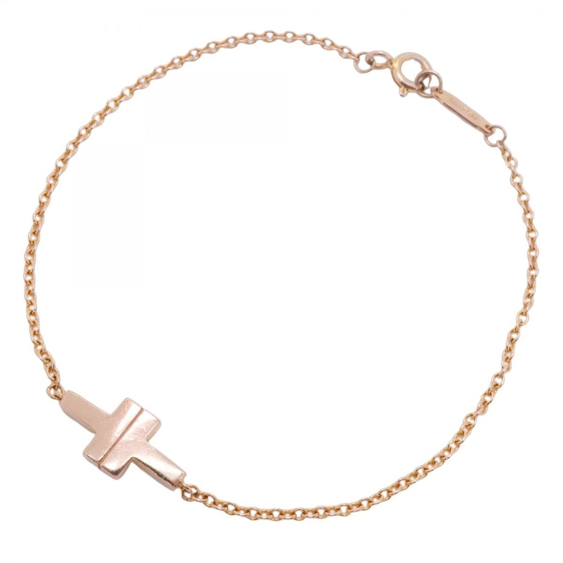 Tiffany T Two Bracelet in 18K Pink Gold for Women (P1982060): --- Catalog ---Category: SizeLength: 16.5cm / 6.49''Category: DesignType: Charm braceletGender: WomenMaterial: Pink gold (18K)Category: GeneralBrand: Tiffany--- Item List ---Section: ConditionRanking: