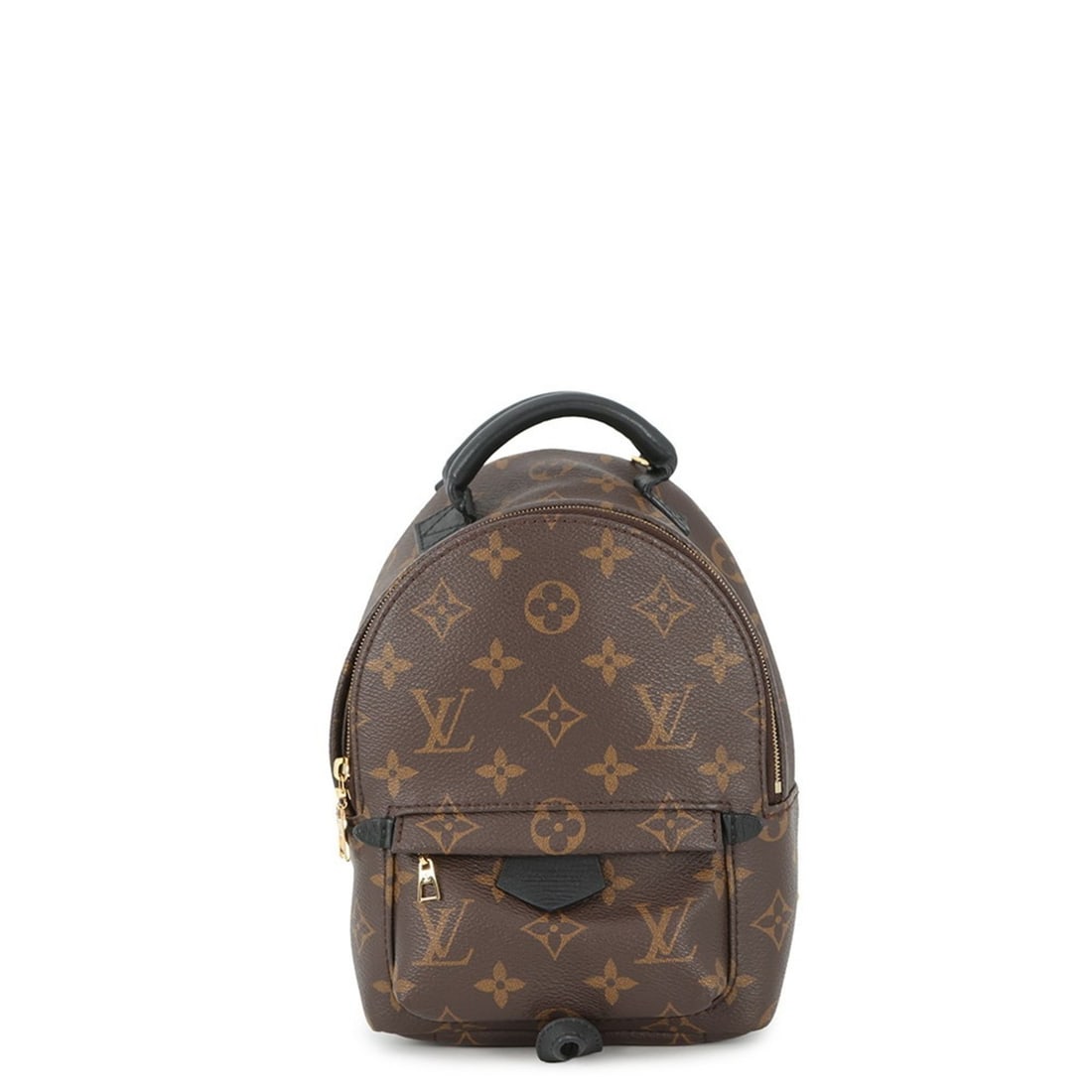 Louis Vuitton Monogram Palm Springs Mini Backpack M41562, Black: --- Catalog ---Category: SizeWeight: 350g / 12.34oz.Size (HxWxD): 22cm x 14.5cm x 8.5cm / 8.66'' x 5.7'' x 3.34''Category: DesignType: BackpackColor: Black, NoirGender: WomenClosure: ZipperMaterial: M