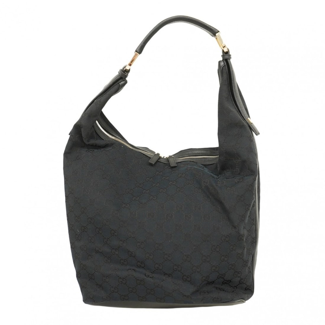 Gucci GG Canvas Shoulder Bag 001 42870 Black Champagne Women's: --- Catalog ---Category: SizeSize (HxWxD): 28cm x 27.5cm x 11cm / 11.02'' x 10.82'' x 4.33''Category: DesignType: Shoulder bagColor: BlackGender: WomenMaterial: Canvas Hardware Color: Champagne goldCa