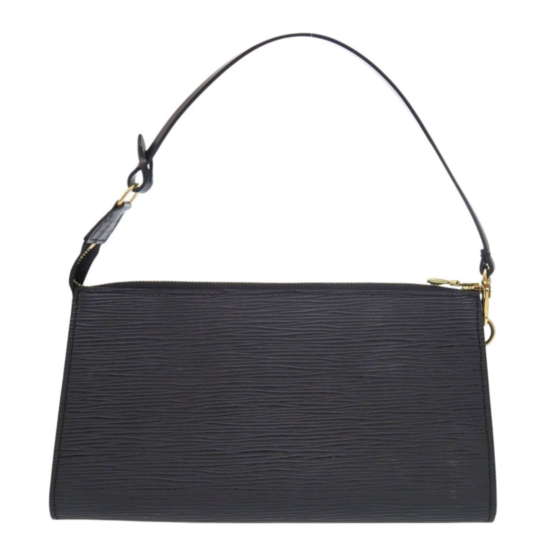 Excellent condition Louis Vuitton Epi Accessory Pochette M52942 in Leather Noir, Black, LV 0587: --- Catalog ---Category: SizeSize (HxWxD): 13.5cm x 24cm x 2cm / 5.31'' x 9.44'' x 0.78''Category: DesignType: Pochette, PouchColor: Black, NoirGender: WomenMaterial: Epi leather Category: GeneralMPN: