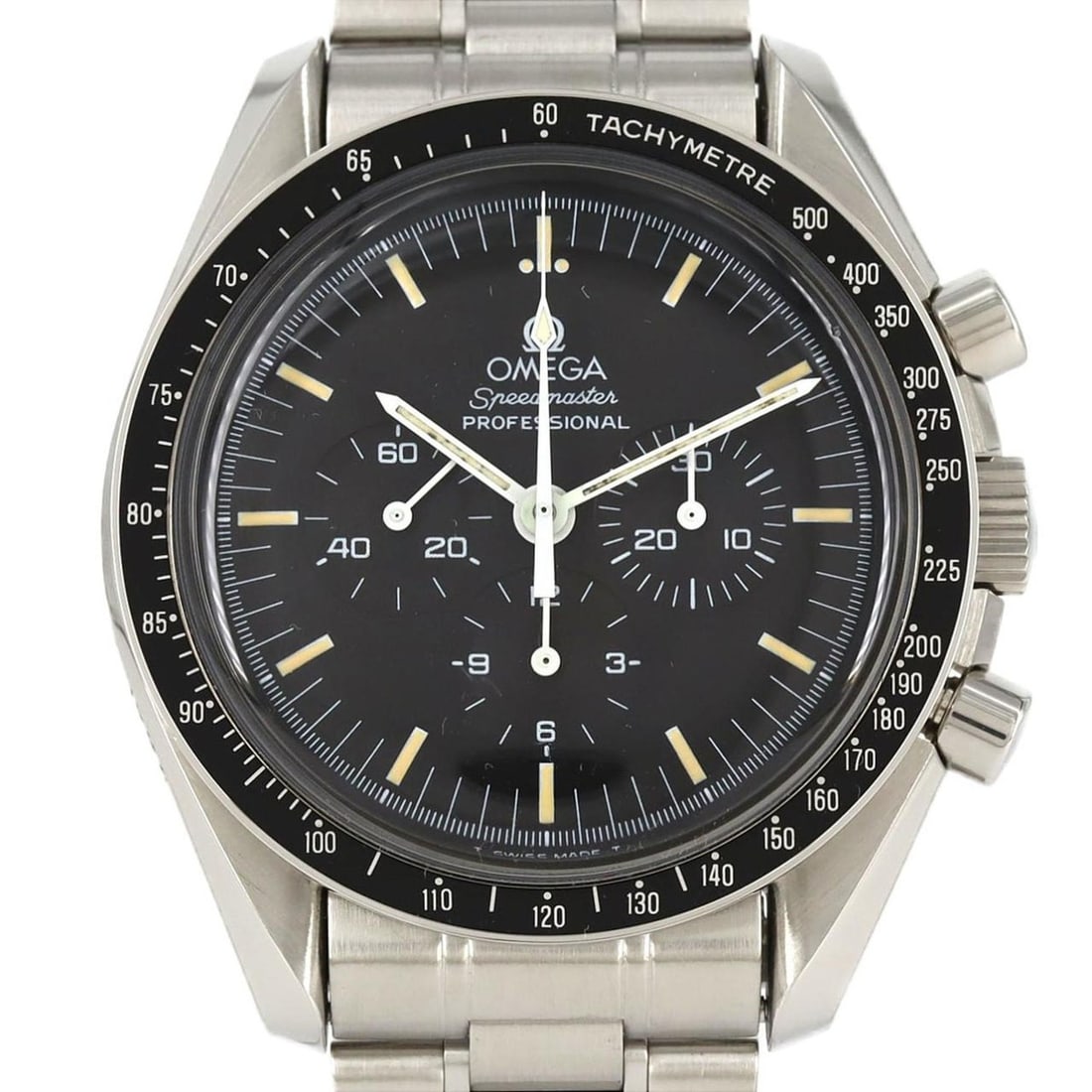 Omega Speedmaster Pro Apollo LIMITED 3591.50 Stainless Steel Watch Manual Winding: --- Catalog ---Category: SizeWrist Size: 20cm / 7.87''Case Diameter: 42mm / 1.65''Category: DesignType: WristwatchGender: MenColor (Dial): BlackMaterial (Band): Stainless steelMaterial (Case): Stainle