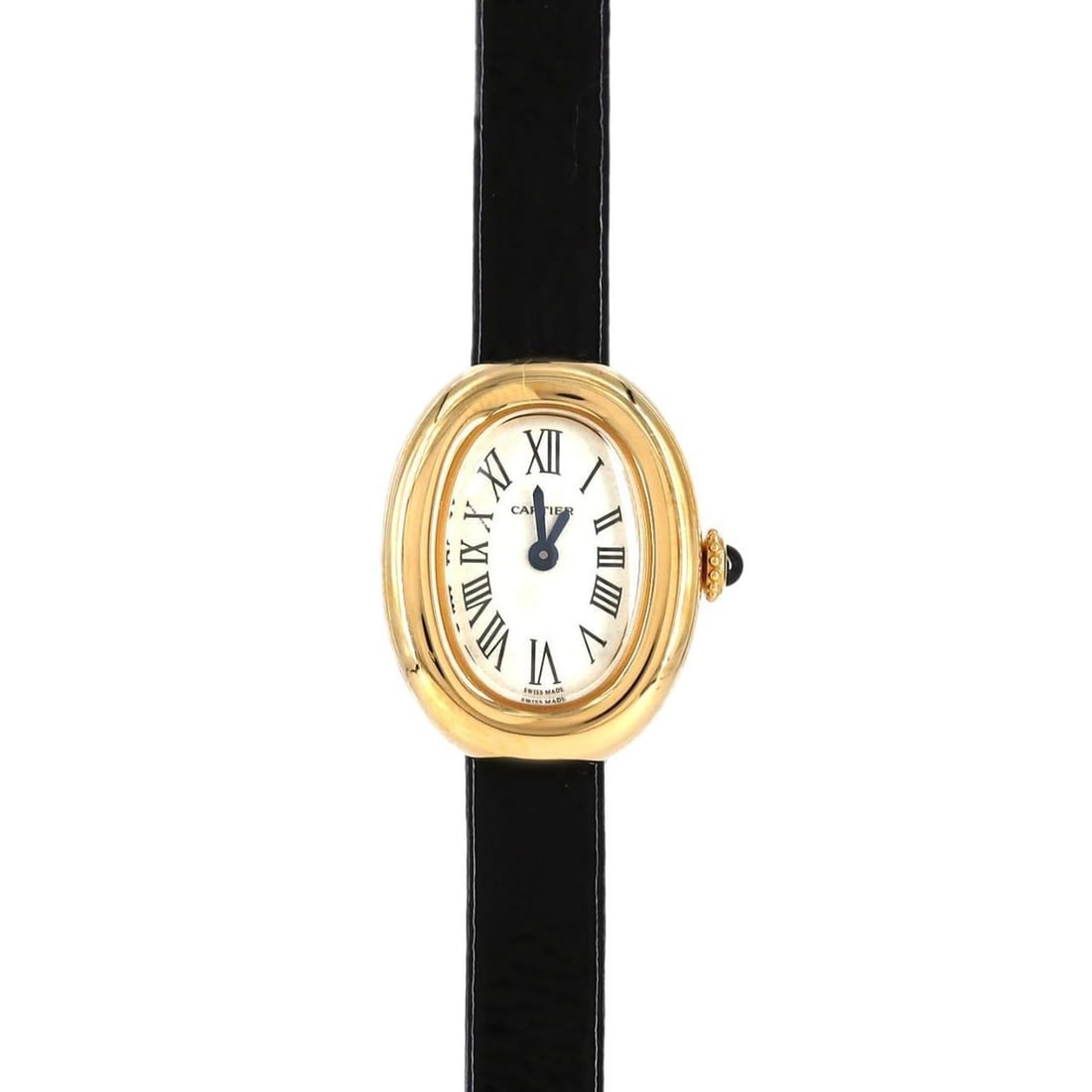 Cartier Baignoire Mini YG WGBA0017 Quartz Watch: --- Catalog ---Category: SizeCase Diameter: 18.5mm / 0.73''Category: DesignType: WristwatchGender: WomenColor (Dial): SilverMaterial (Case): Yellow goldCategory: GeneralMPN: WGBA0017Brand: CartierCate
