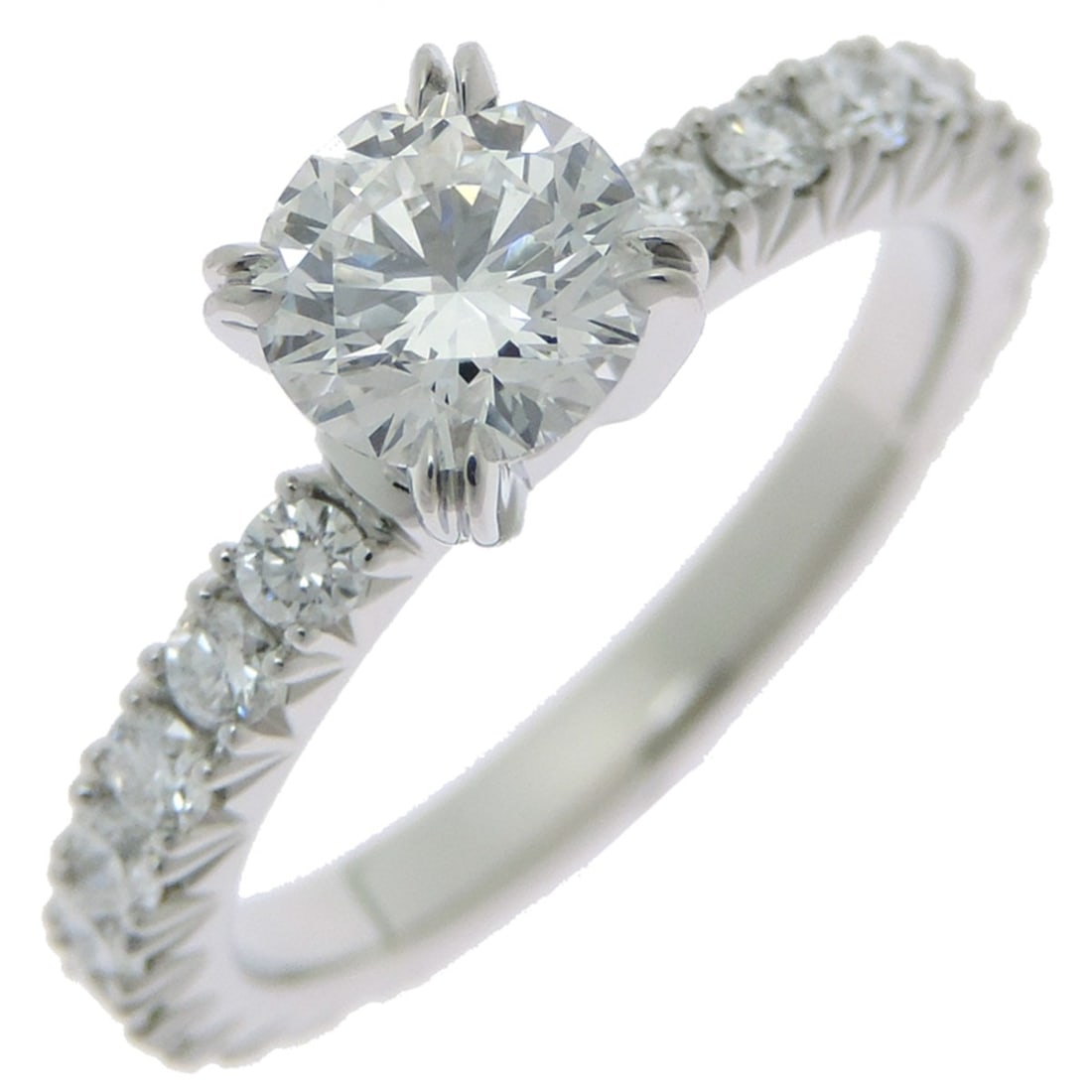 Harry Winston Solitaire 0.57ct Diamond Women's Ring RGDPRD005ATN Pt950 Platinum: --- Catalog ---Category: SizeJP Size: 7.5US Size: 4Category: DesignType: Band ringStone: DiamondGender: WomenMaterial: Platinum 950Category: GeneralMPN: RGDPRD005ATNBrand: Harry Winston--- Item List -