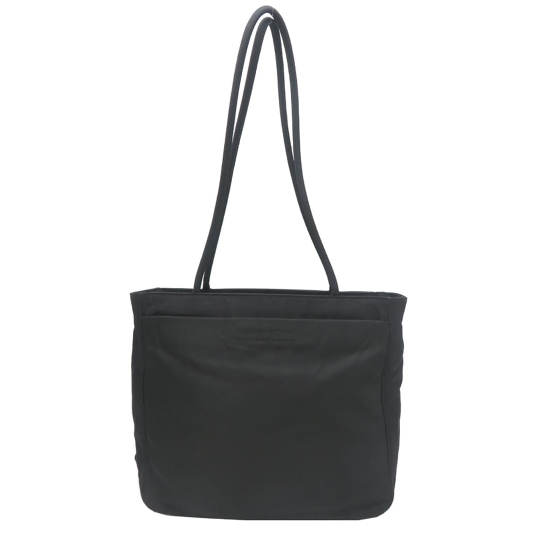 Prada Tessuto Women's Shoulder Bag B8487 Nylon Black: --- Catalog ---Category: SizeSize (HxWxD): 23cm x 24.5cm x 9cm / 9.05'' x 9.64'' x 3.54''Category: DesignType: Shoulder bagColor: BlackGender: WomenMaterial: Nylon Category: GeneralMPN: B8487Brand: Pr