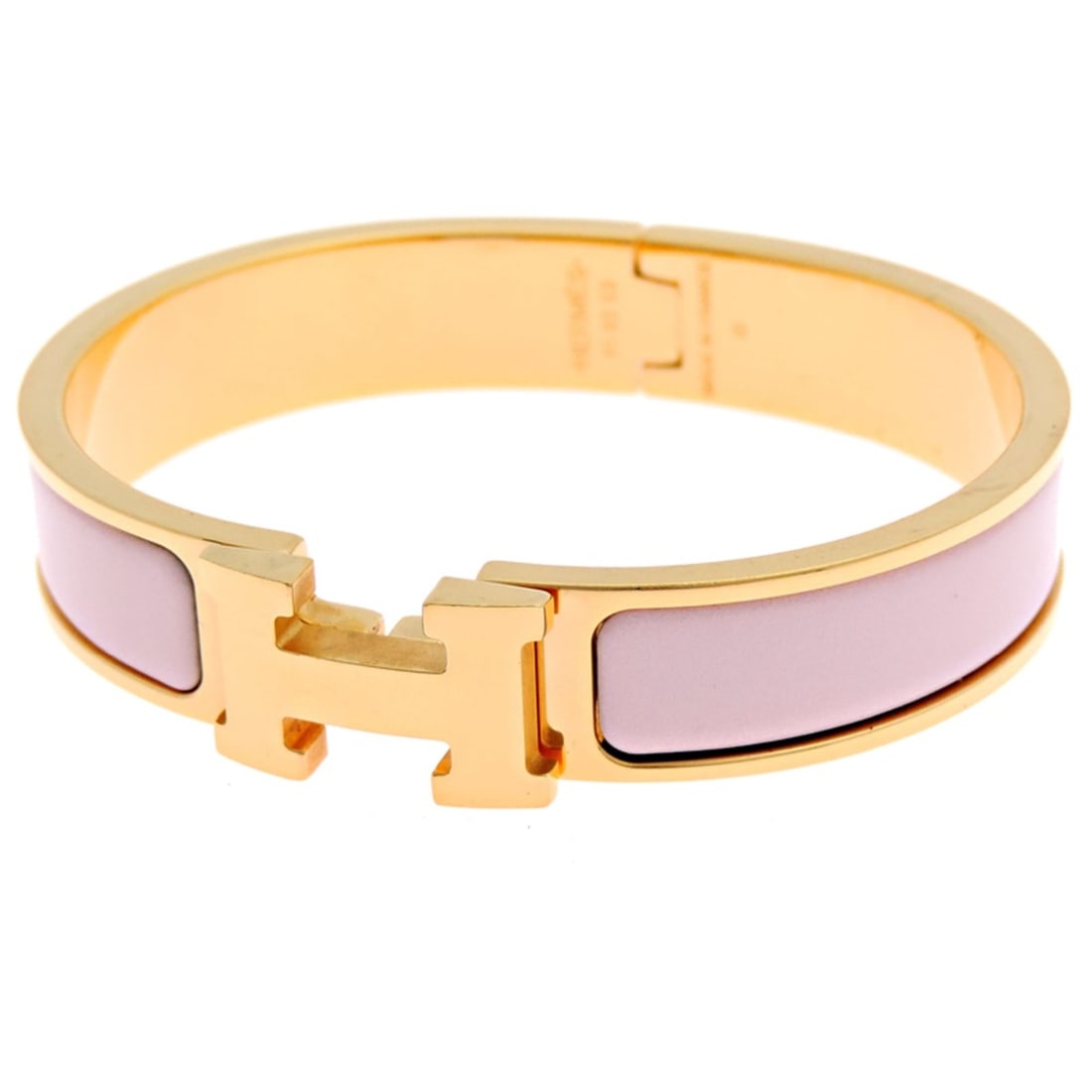 Hermes Hermès Click H Enamel Women's Bracelet H700001F GP Rose Candor (Pink): --- Catalog ---Category: SizeLength: 16cm / 6.29''Category: DesignType: Charm braceletColor: Gold, PinkGender: WomenMaterial: Gold platingCategory: GeneralMPN: H700001FBrand: HermesCountry of Origin: