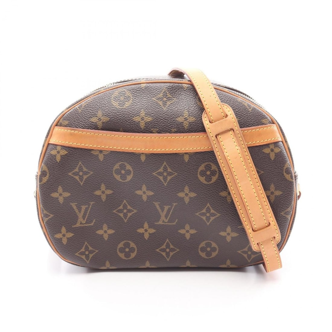 Louis Vuitton Blois Shoulder Bag, Coated Canvas and Leather, Monogram, Women's, Brown, M51221: --- Catalog ---Category: SizeSize (HxWxD): 19cm x 22cm x 11cm / 7.48'' x 8.66'' x 4.33''Category: DesignType: Shoulder bagColor: BrownGender: WomenMaterial: Coated canvas , PVC , Monogram , Leather Ca