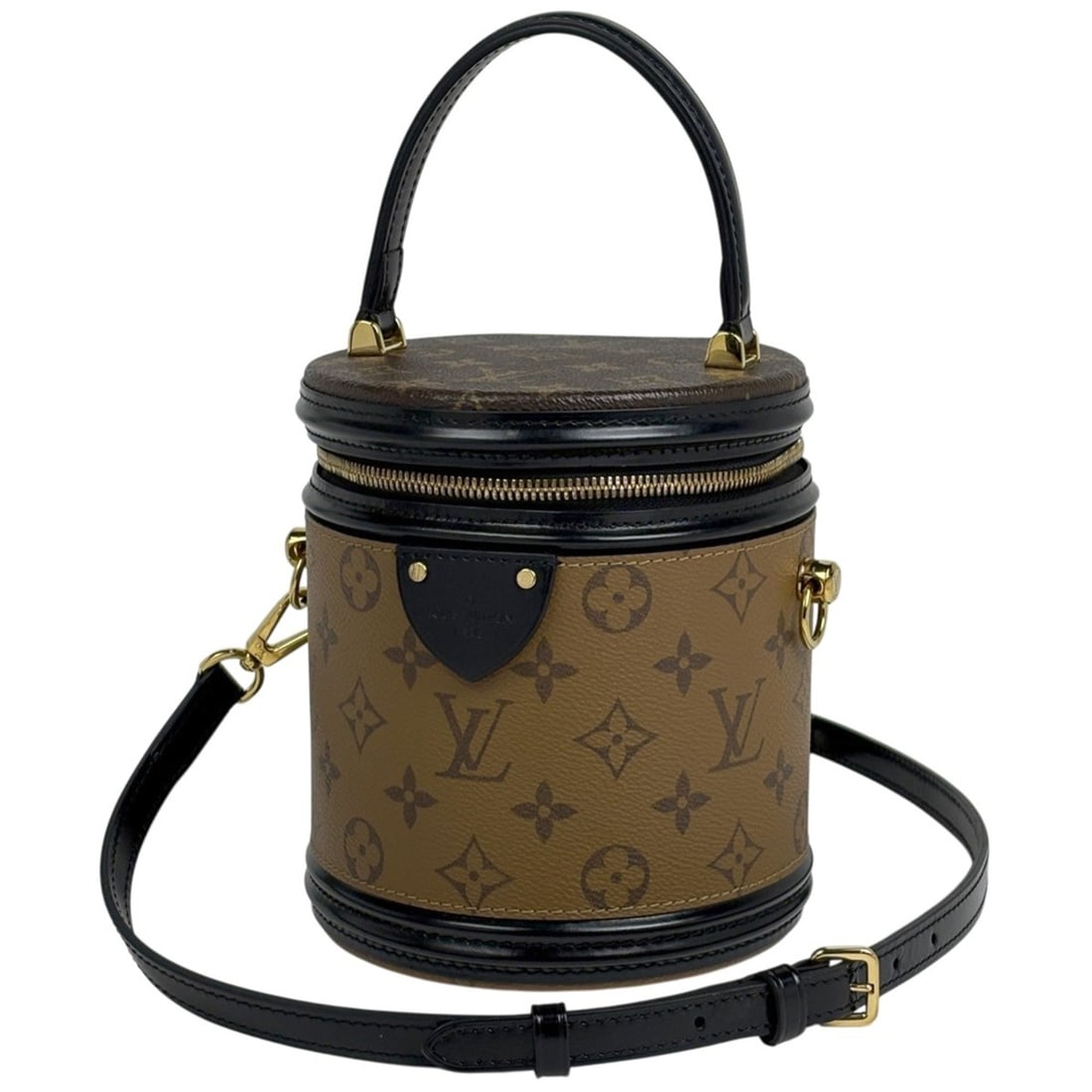 Louis Vuitton Cannes 2-Way Shoulder Bag, Vanity Handbag, Monogram Reverse, Brown, M43986, Women's: --- Catalog ---Category: SizeSize (HxWxD): 17cm x 15cm x 14cm / 6.69'' x 5.9'' x 5.51''Category: DesignType: Handbag, Shoulder bagColor: BrownGender: WomenMaterial: Monogram Category: GeneralMPN: M439