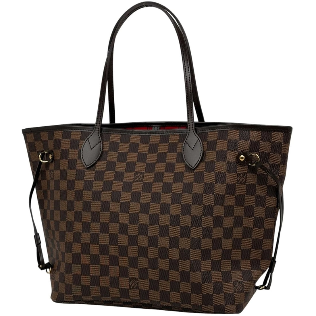 Louis Vuitton Neverfull MM Shoulder Bag/Shopping Tote Bag Damier Brown N51105 Women's (1 of 9)