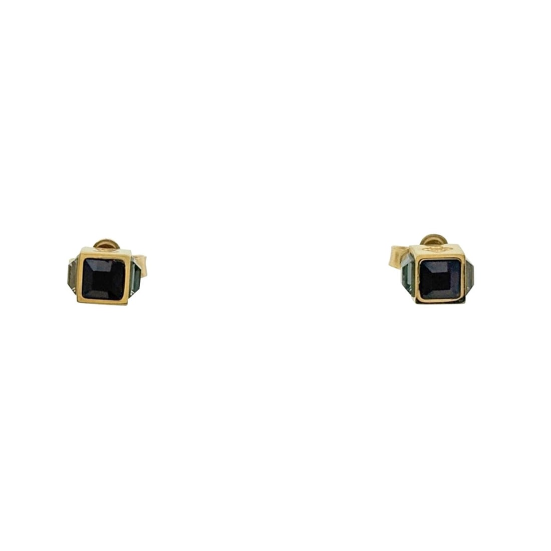 Louis Vuitton Stud Earrings Gamble GP Gold Women's (1 of 7)