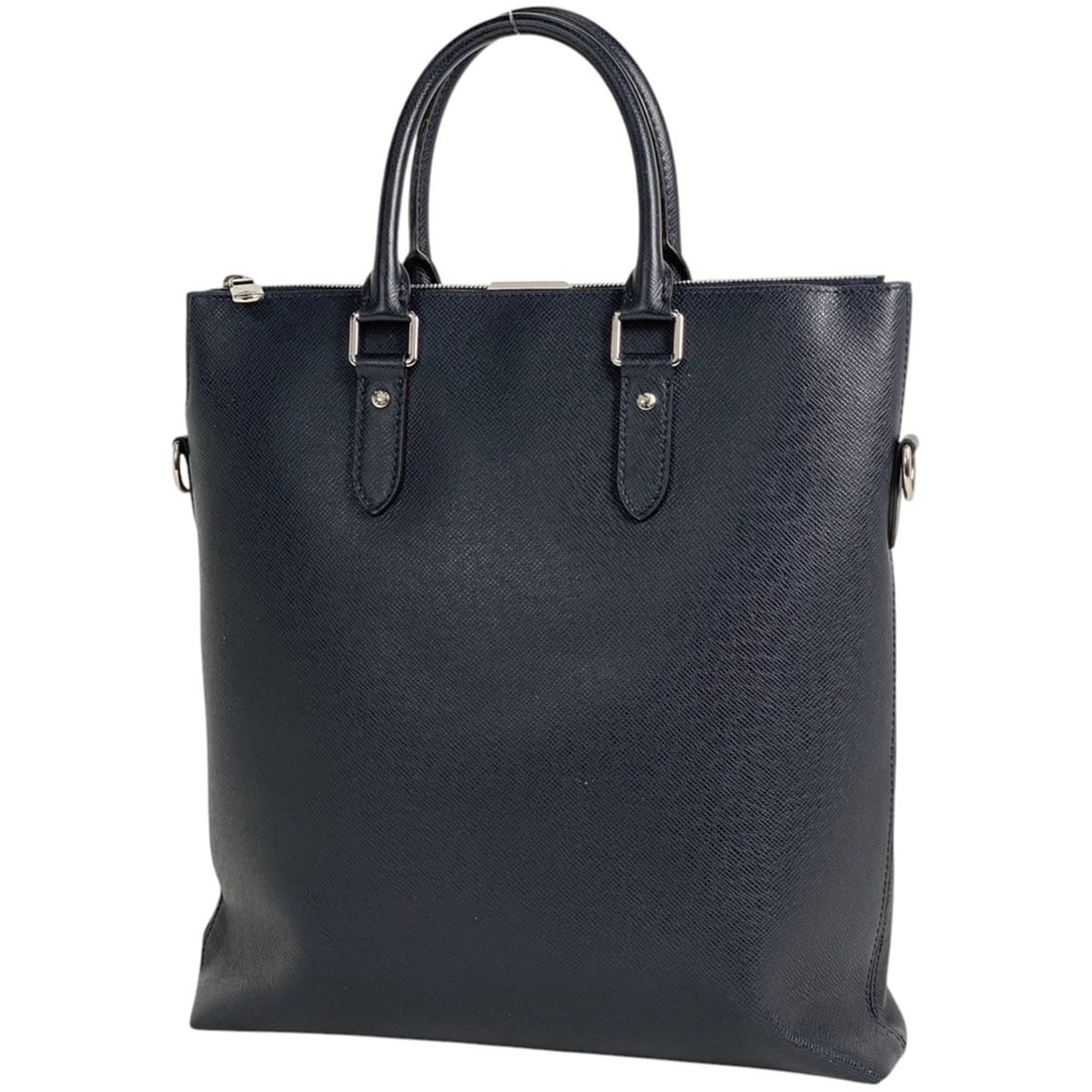 Louis Vuitton Anton Tote 2-Way Shoulder Bag, Taiga Blue Marine, M34432, Men's: --- Catalog ---Category: SizeSize (HxWxD): 37cm x 34cm x 8cm / 14.56'' x 13.38'' x 3.14''Category: DesignType: Shoulder bag, Tote bagColor: Navy BlueGender: MenMaterial: Taiga leather Category: Genera