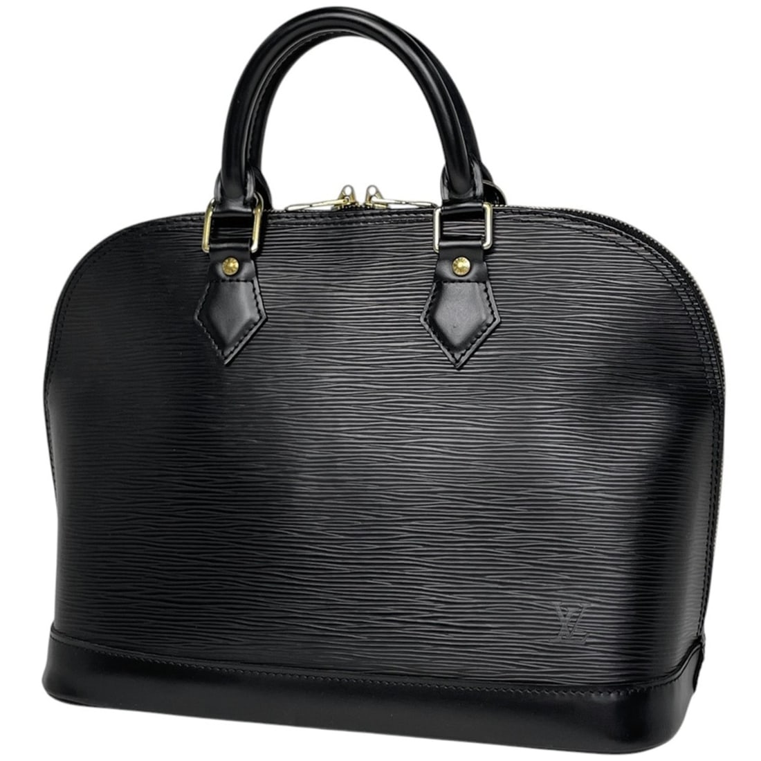 Louis Vuitton Alma Epi Leather Handbag in Black (M52142) for Women (1 of 7)