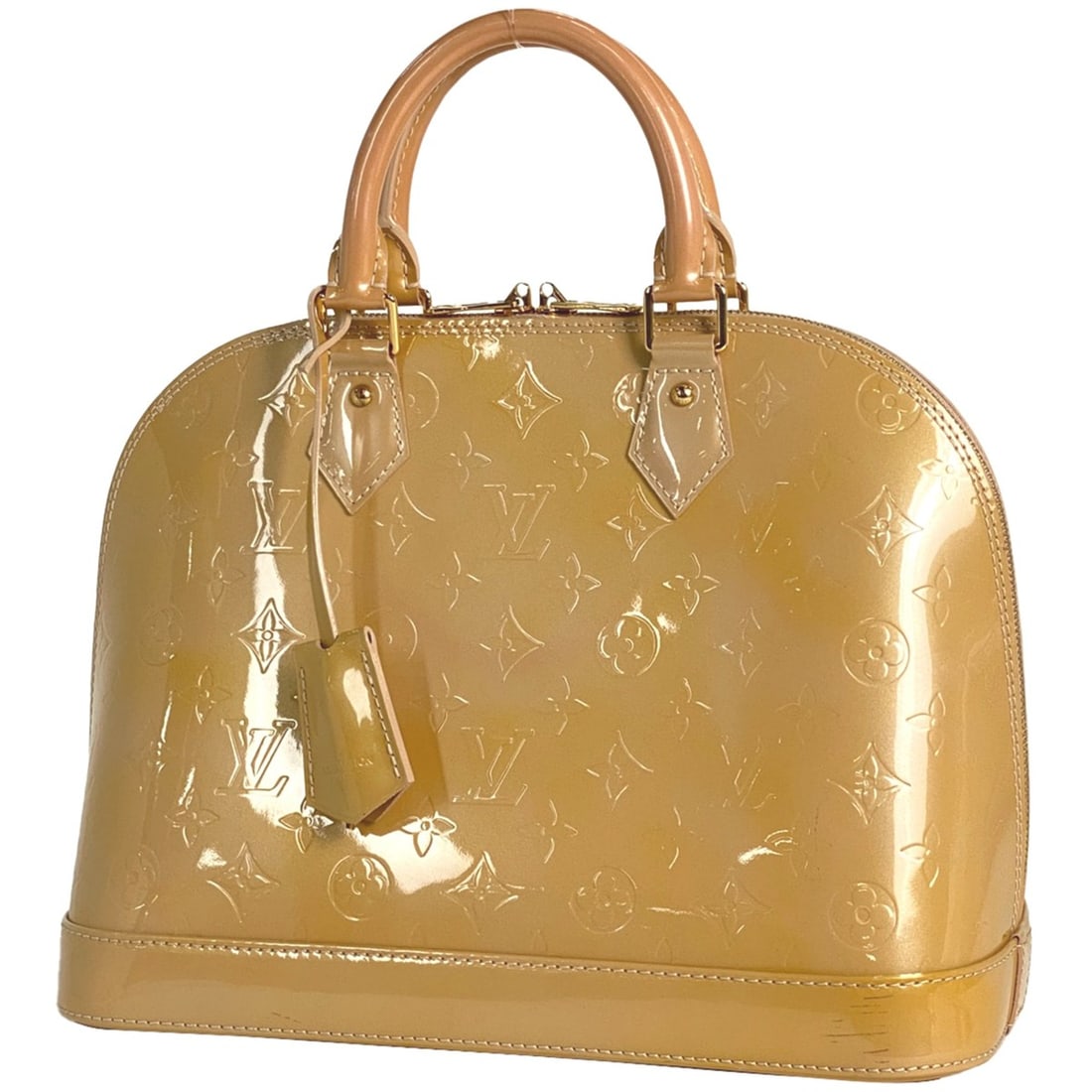 Louis Vuitton Alma PM Monogram Vernis Rose Florentine Handbag M91614 for Women: --- Catalog ---Category: SizeSize (HxWxD): 24cm x 31.5cm x 15cm / 9.44'' x 12.4'' x 5.9''Category: DesignType: HandbagColor: Rose florentinGender: WomenMaterial: Monogram Vernis Category: GeneralBrand