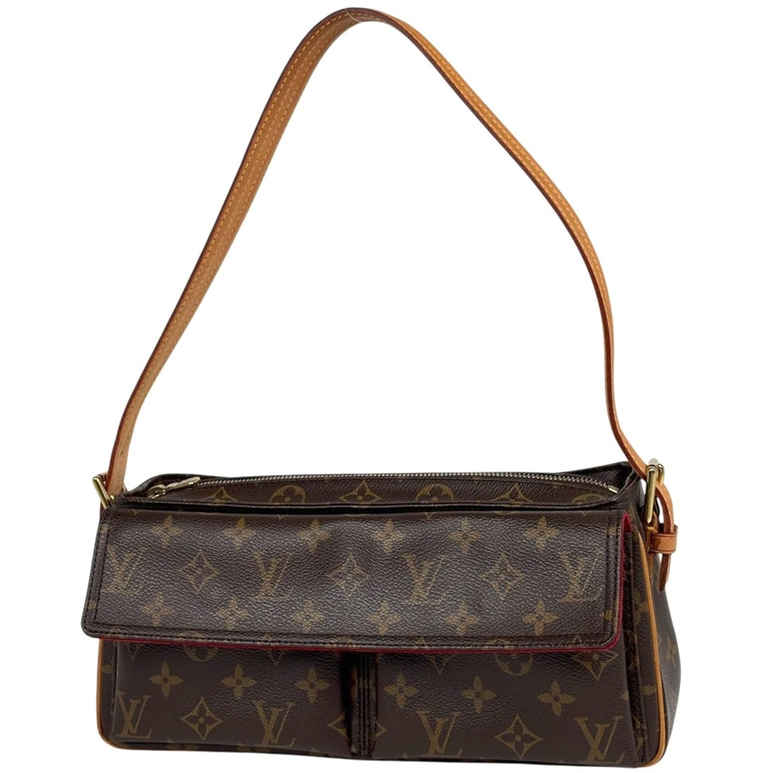 Louis Vuitton Viva Cite MM One-Shoulder Handbag/Shoulder Bag Monogram Brown M51164 Women's (1 of 10)