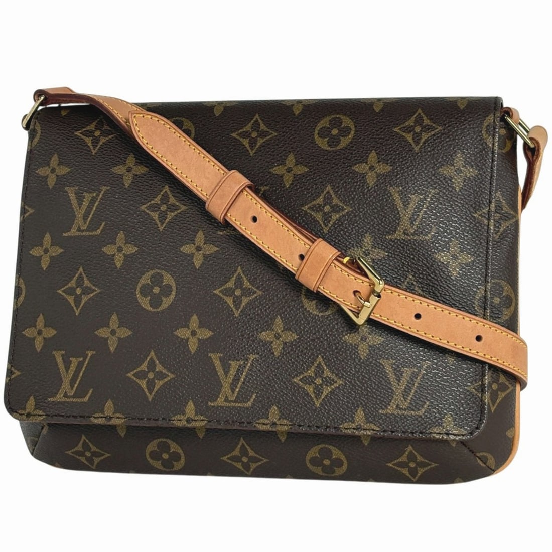 Louis Vuitton Musette Tango Short Shoulder Bag Monogram Brown M51257 Women's: --- Catalog ---Category: SizeStrap Drop: 29.5cm / 11.61''Size (HxWxD): 18cm x 24cm x 6cm / 7.08'' x 9.44'' x 2.36''Category: DesignType: Shoulder bagColor: BrownGender: WomenMaterial: Monogram Categor
