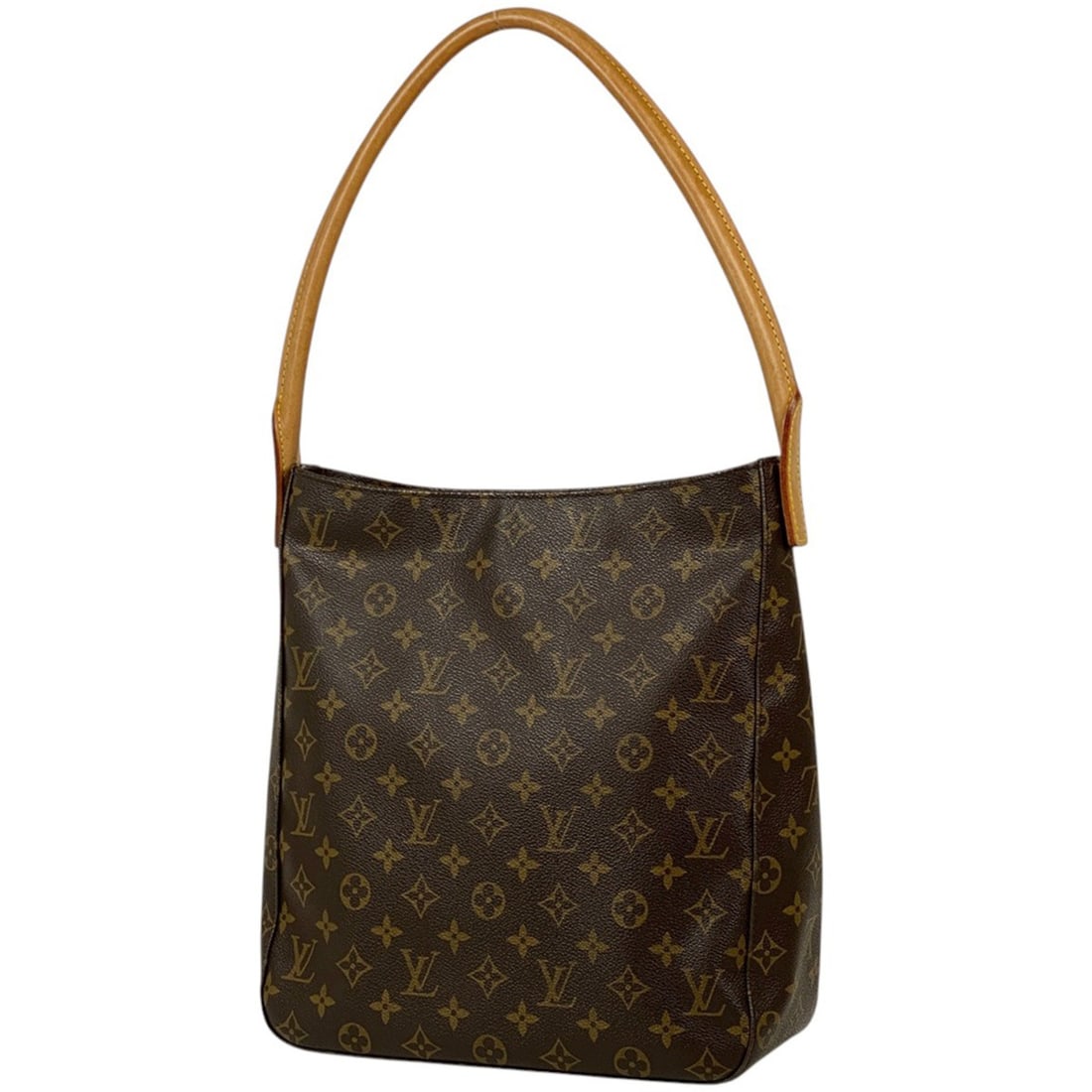 Louis Vuitton Looping GM One-Shoulder Shoulder Bag Monogram Brown M51145 Women's: --- Catalog ---Category: SizeSize (HxWxD): 32cm x 28cm x 10.5cm / 12.59'' x 11.02'' x 4.13''Category: DesignType: Shoulder bagColor: Brown, MonogramGender: WomenMaterial: Monogram , Leather Category: