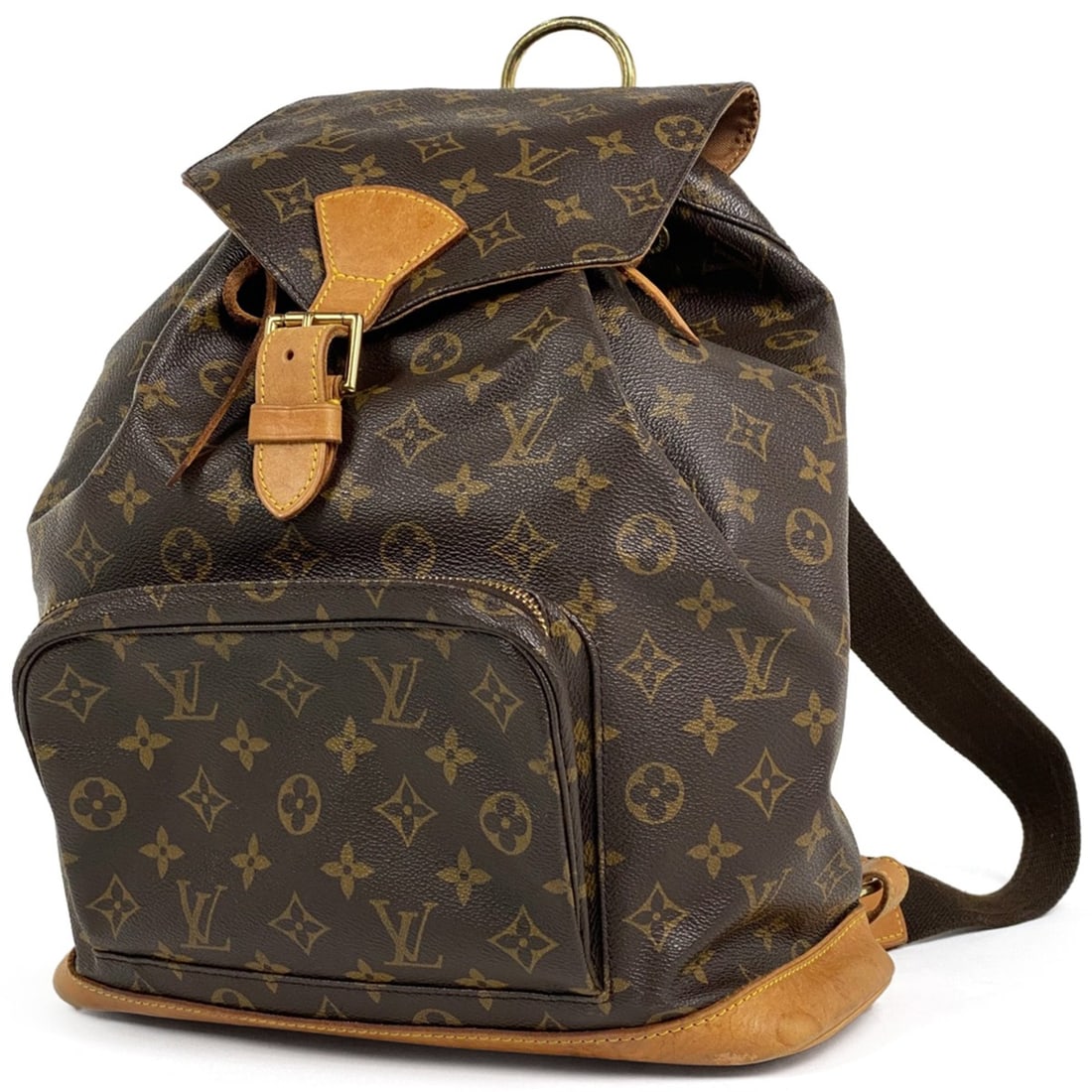 Louis Vuitton Montsouris GM Backpack Daypack Monogram Brown M51135 Women's (1 of 11)