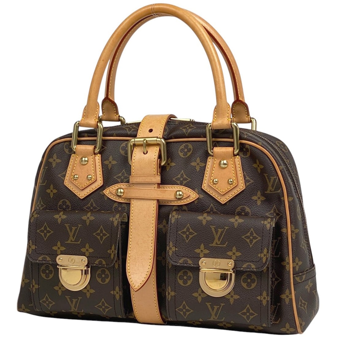 Louis Vuitton Manhattan GM Monogram Brown Handbag M40025 Women's (1 of 15)
