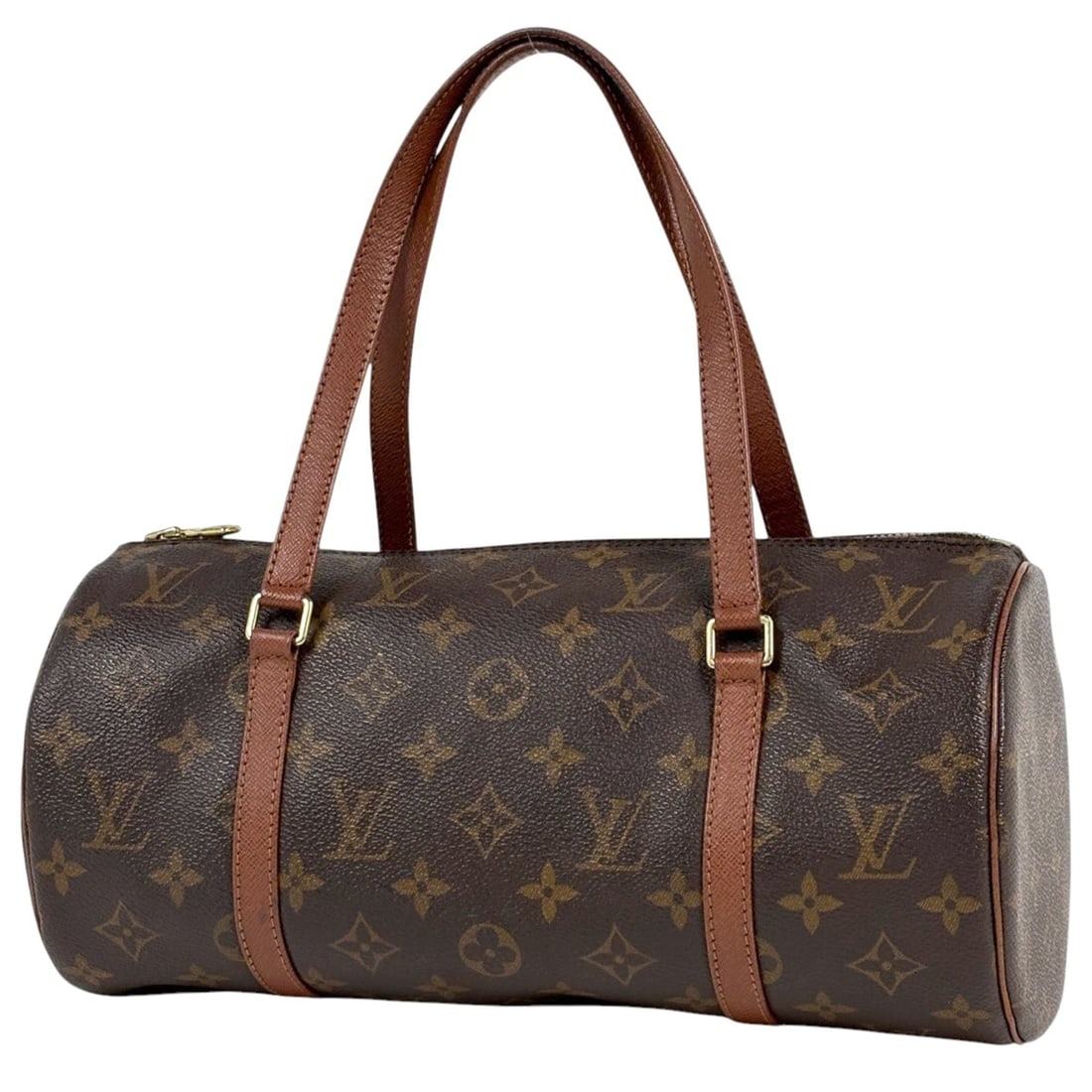 Louis Vuitton Papillon 30 Barrel Bag, Old/Previous Model, Monogram Brown, Women's, M51365: --- Catalog ---Category: SizeSize (HxWxD): 15cm x 30cm x 15cm / 5.9'' x 11.81'' x 5.9''Category: DesignType: HandbagColor: Brown, MonogramGender: WomenMaterial: Monogram , Leather Category: GeneralMPN