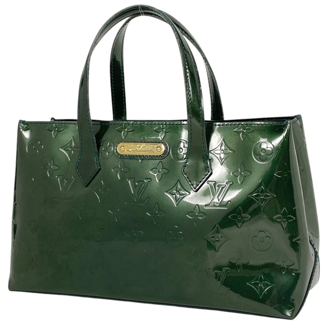 Louis Vuitton Wilshire PM Enamel Tote Bag/Handbag Monogram Vernis Bleu Nuit M93684 Women's: --- Catalog ---Category: SizeSize (HxWxD): 18cm x 30cm x 11cm / 7.08'' x 11.81'' x 4.33''Category: DesignType: Handbag, Tote bagColor: Blue nuitGender: WomenMaterial: Monogram Vernis Category: General