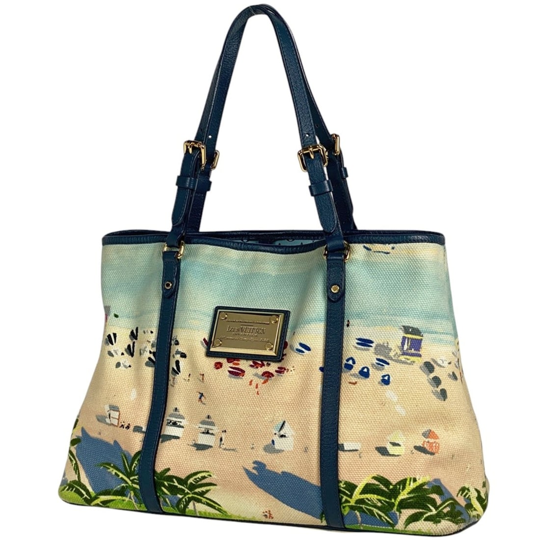 Louis Vuitton Aiole Cabas PM Handbag/Tote Bag Escale M93769 Women's (1 of 8)