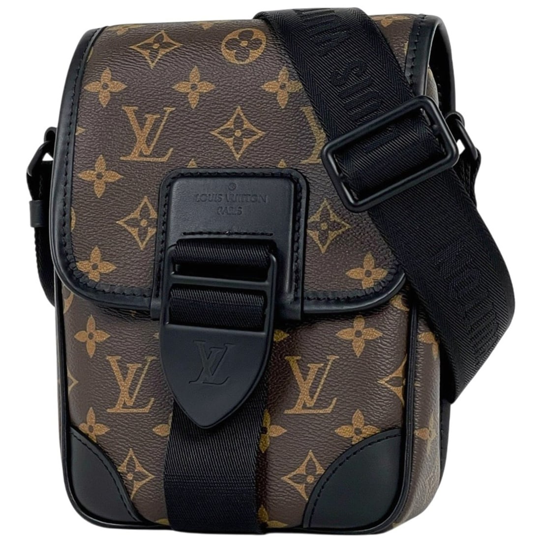 Louis Vuitton Archie Messenger Shoulder Bag in Monogram Macassar Brown (M46442) for Men: --- Catalog ---Category: SizeSize (HxWxD): 23cm x 16cm x 7.5cm / 9.05'' x 6.29'' x 2.95''Category: DesignType: Shoulder bagColor: BrownGender: MenMaterial: Monogram Category: GeneralMPN: M46442Brand: