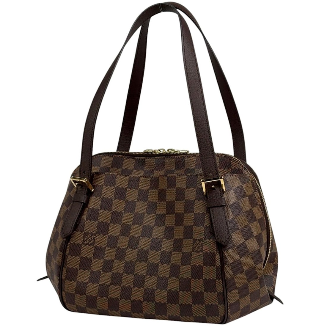 Louis Vuitton Belem MM Shoulder Bag/Handbag Damier Brown N51174 Women's: --- Catalog ---Category: SizeSize (HxWxD): 23cm x 23cm x 14cm / 9.05'' x 9.05'' x 5.51''Category: DesignType: Handbag, Shoulder bagColor: BrownGender: WomenMaterial: Damier Canvas Category: GeneralMPN