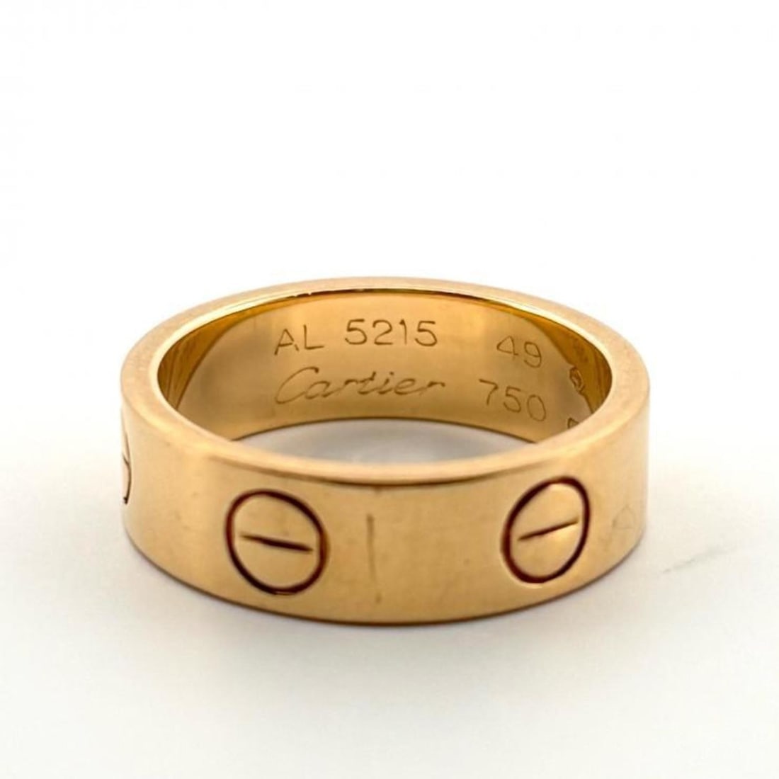 CARTIER Love Ring #49 K18YG 750 Yellow Gold Cartier (1 of 7)