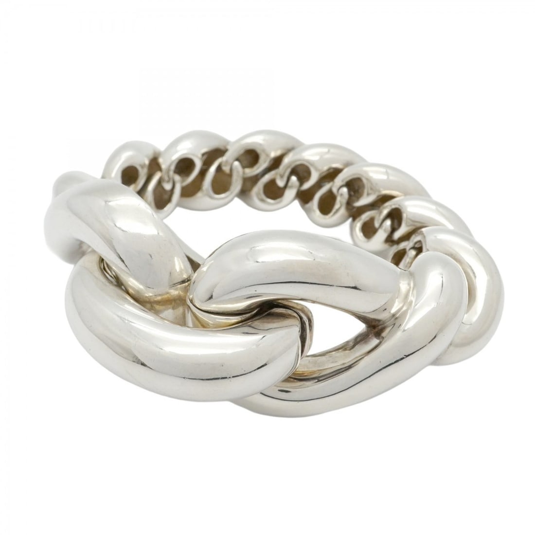 Hermes Torsade Bracelet, Silver 925, Women's (1 of 10)